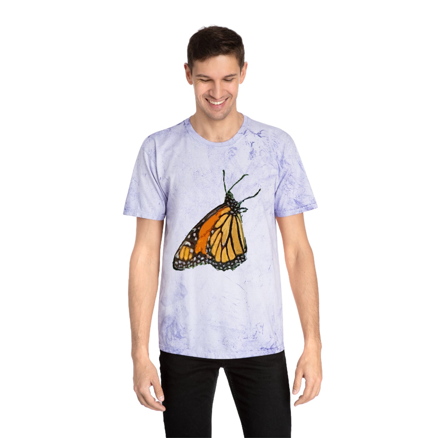 Moonarch Butterfly Unisex Cotton Color Blast T-Shirt