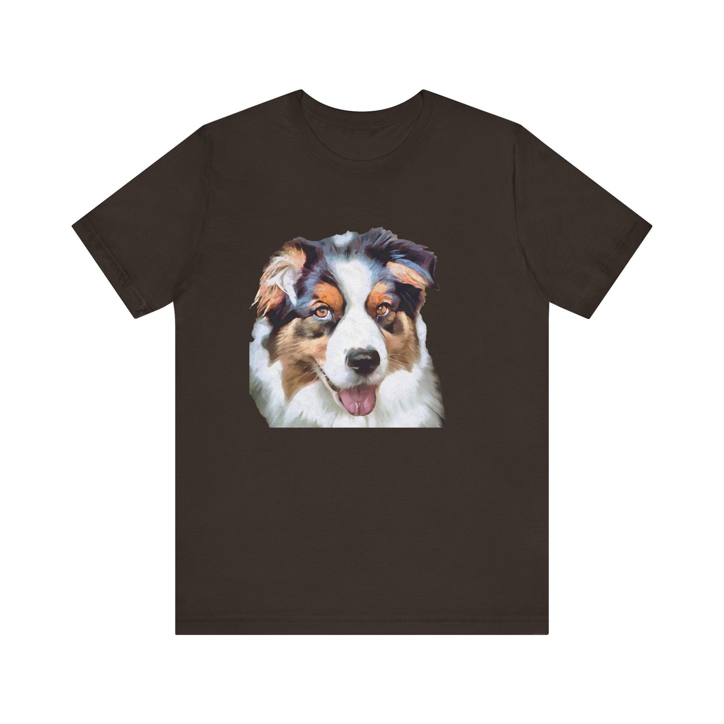 Australian Shepherd 'Blue Merle' Unisex Jersey Short Sleeve Tee