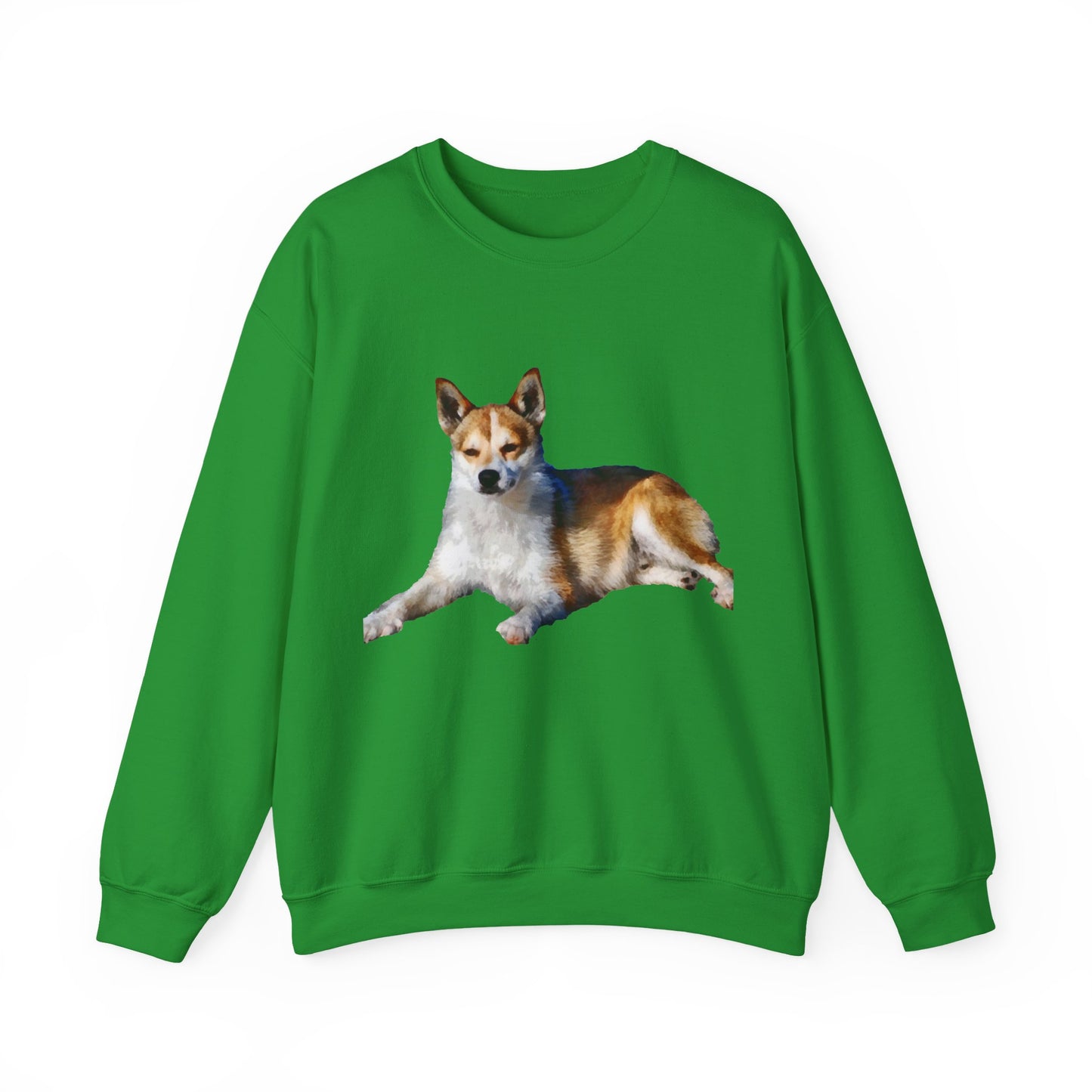 Norwegian Lundehund Unisex 50/50 Crewneck Sweatshirt by DoggyLips™