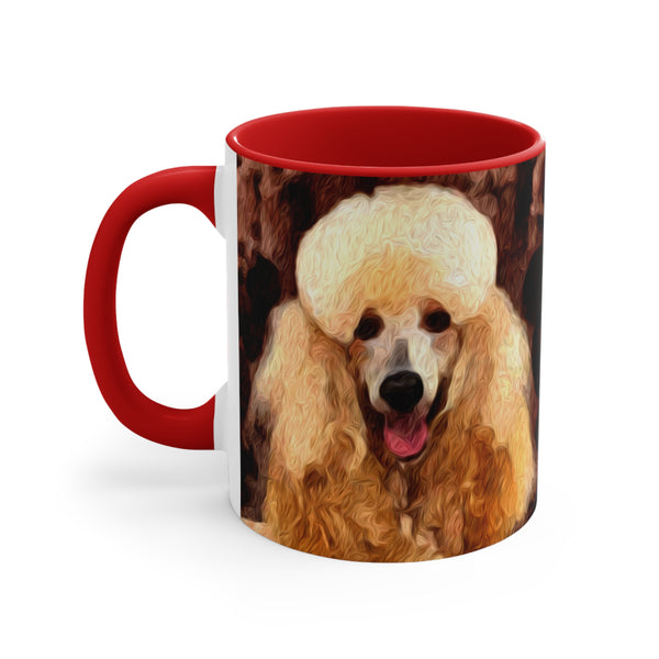 Poodle Accent Coffee Mug, 11oz