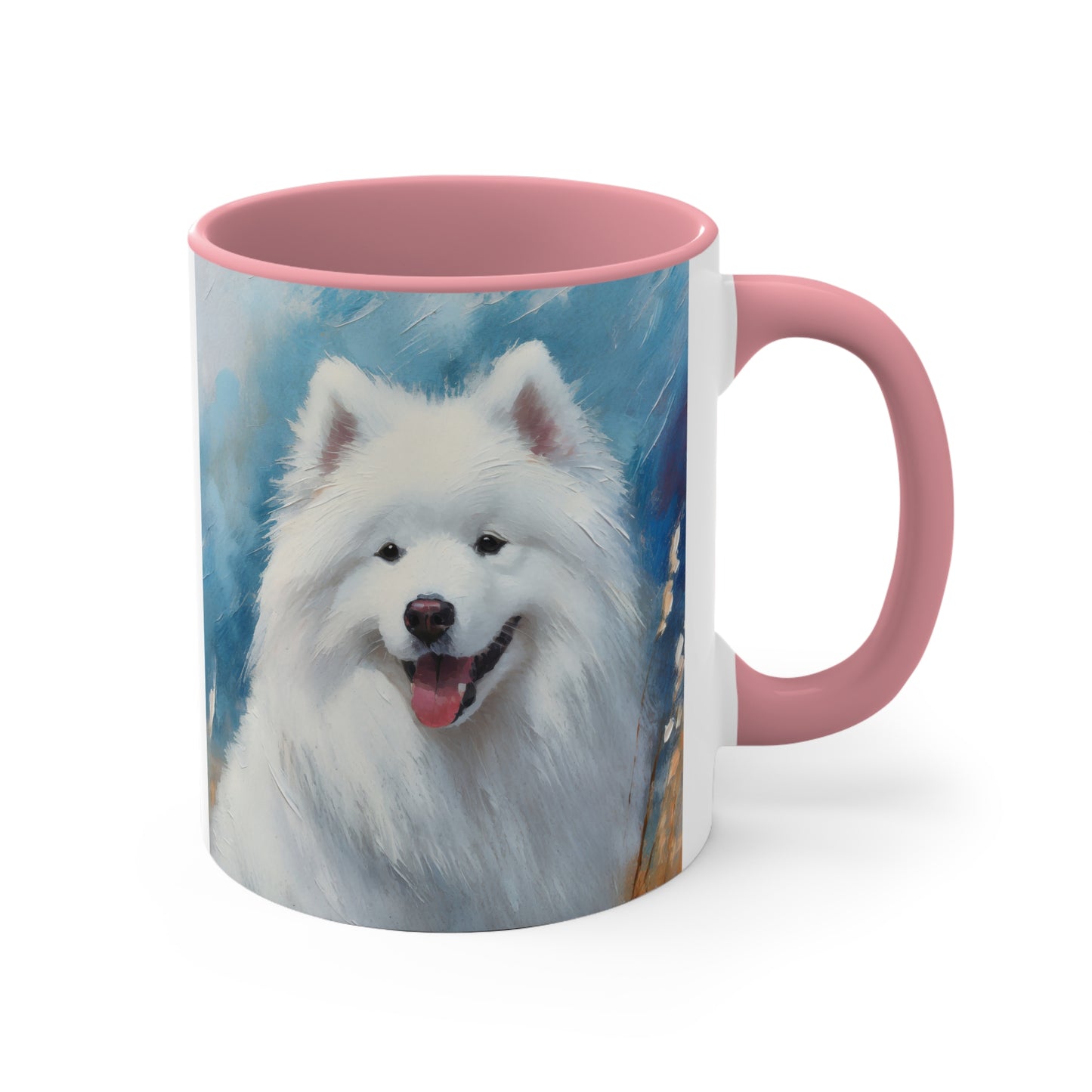 Samoyed 11oz Ceramic Accent Mug