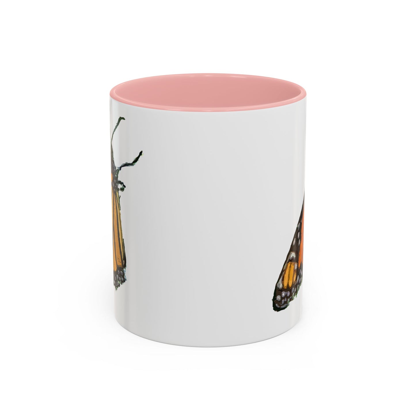 Monarch Butterfly Accent Coffee Mug, 11oz