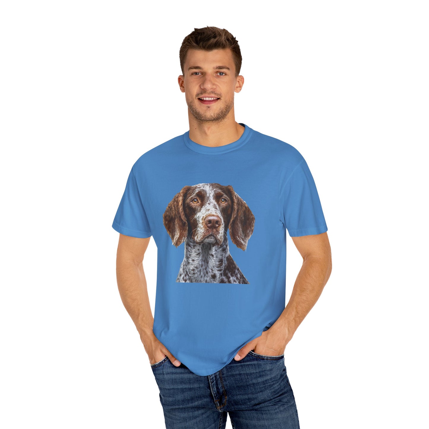 German Wirehaired Pointer Relaxed Fit Classic Garment-Dyed T-shirt