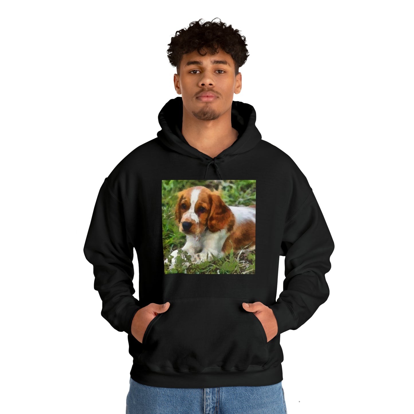 Welsh Springer Spaniel Unisex 50/50 Hoodie