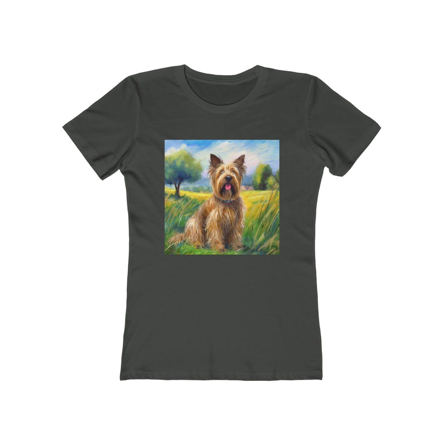 Briard Women's Sim Fit Ringspun Cotton Tee
