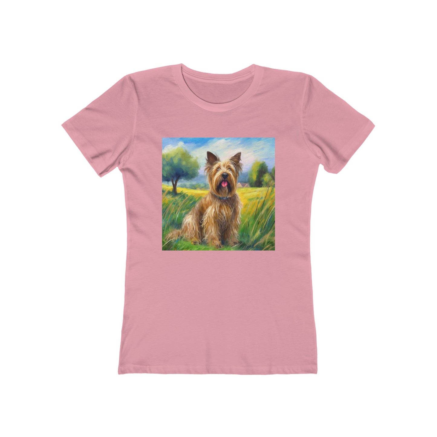 Briard Women's Sim Fit Ringspun Cotton Tee