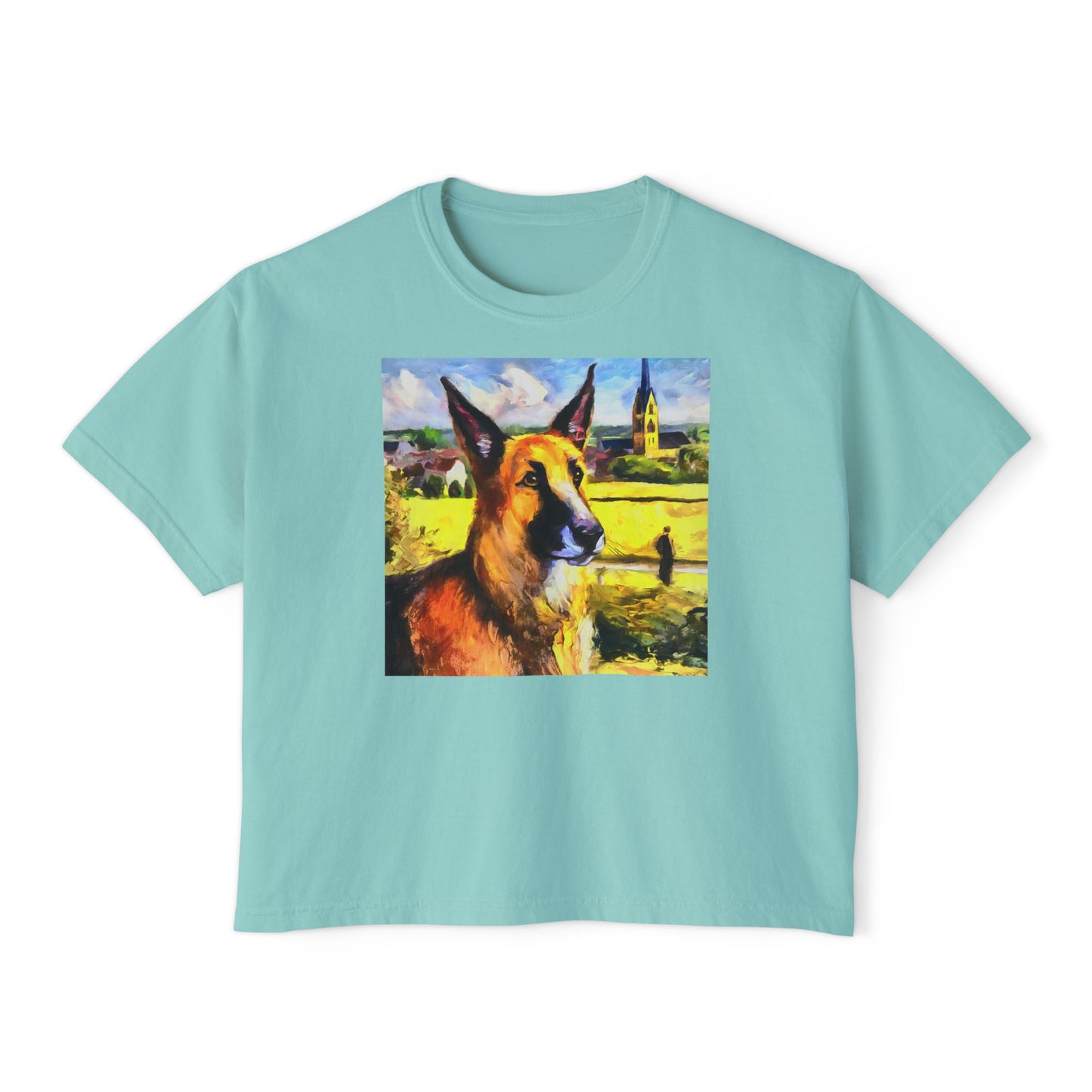 Belgian Laekenois Women's Oversized Boxy Tee – Stylish Comfort for Every Occasion
