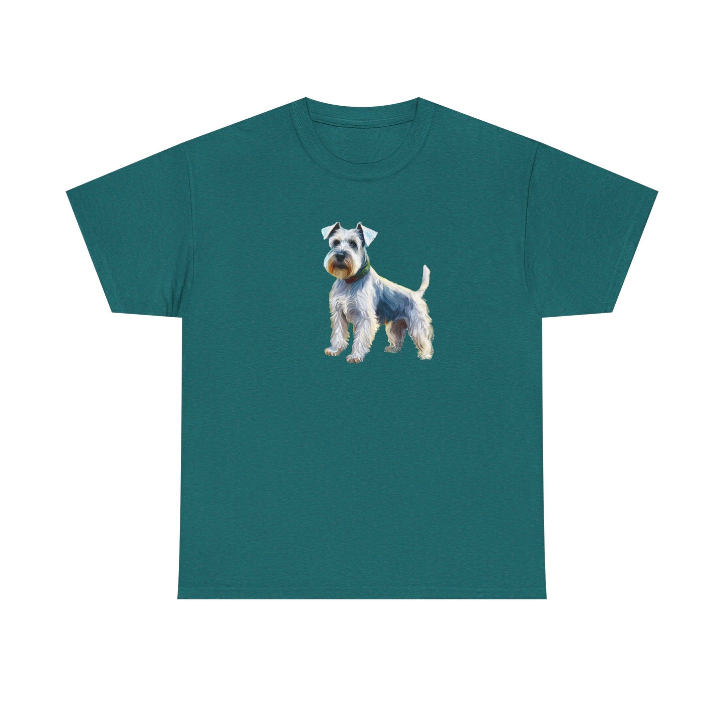 White Schnazer Unisex Heavy Cotton Tee