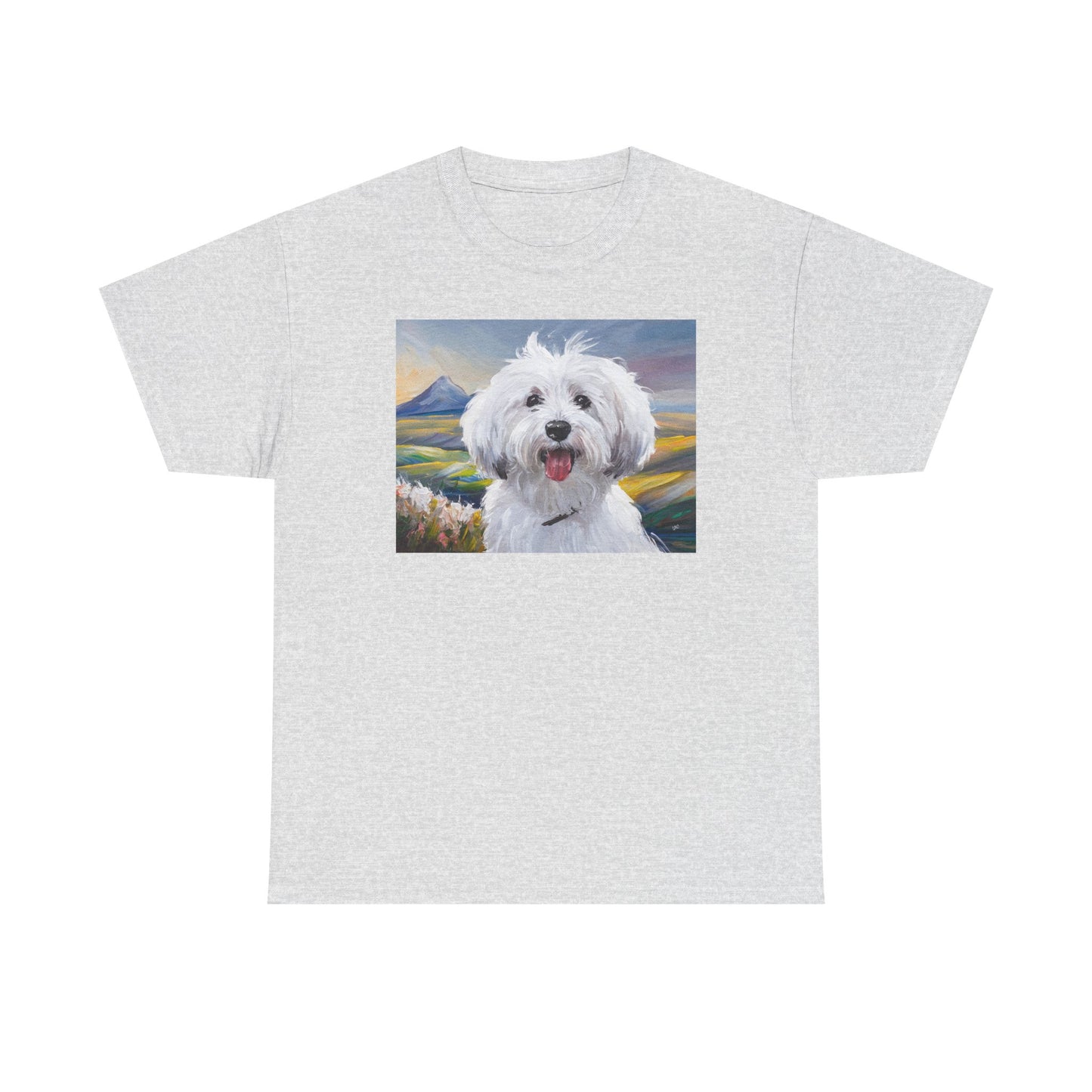 Coton de Tulear Heavy Cotton Tee - Embrace Comfort