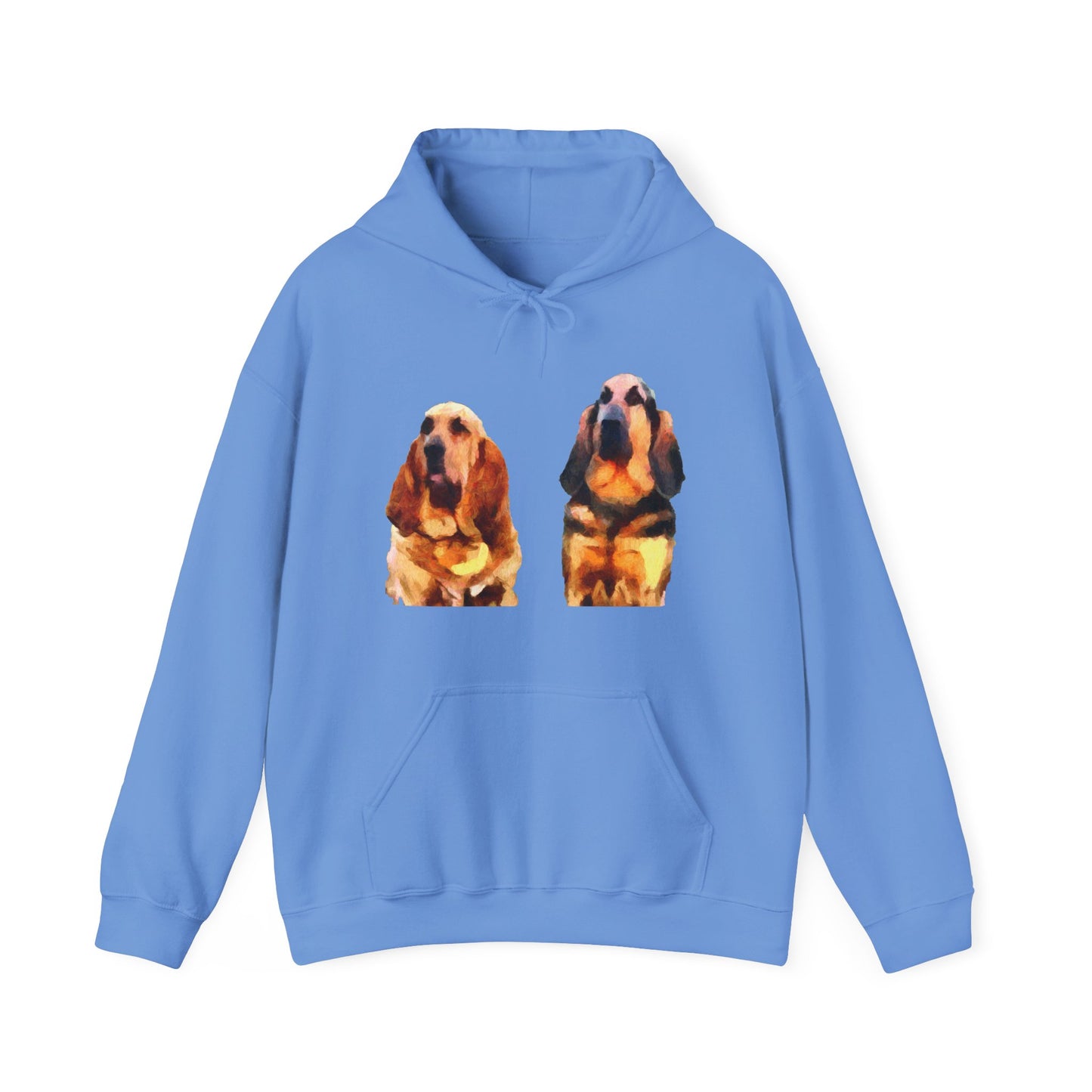 Bloodhounds 'Bear and Bubba' Unisex 50/50 Hoodie