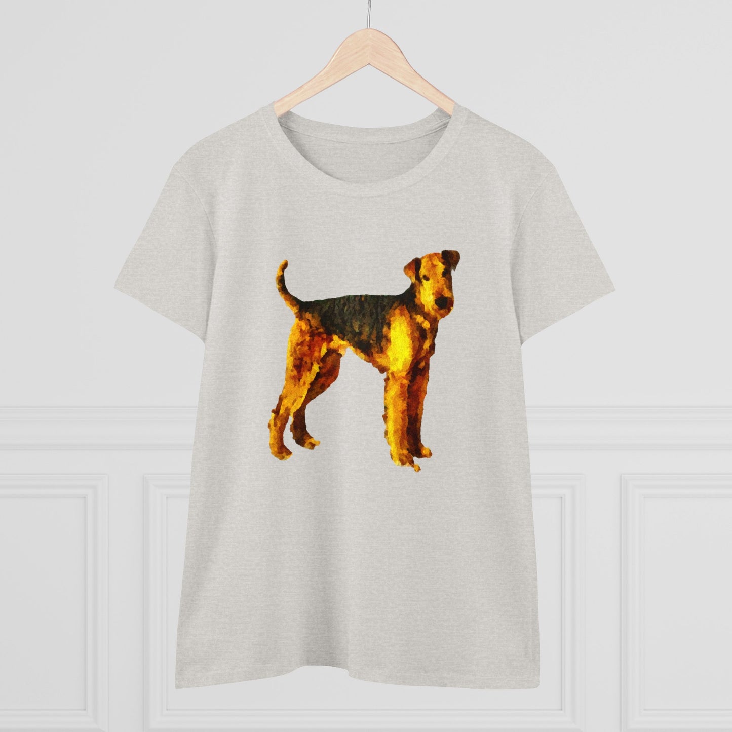 Airedale 'Lucy' Women's Midweight Cotton Tee