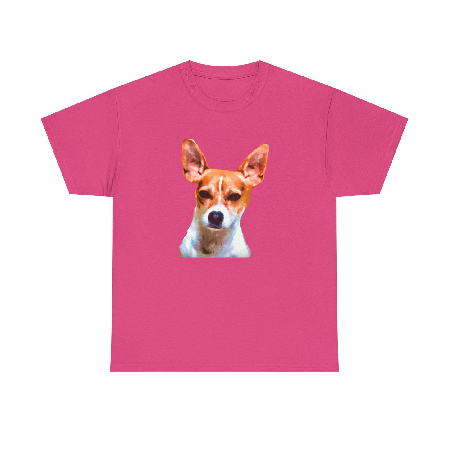 Rat Terrier Unisex Heavy Cotton Tee