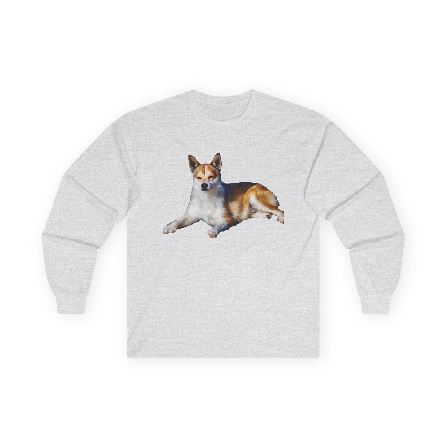 Norwegian Lundehund Unisex Cotton Long Sleeve Tee