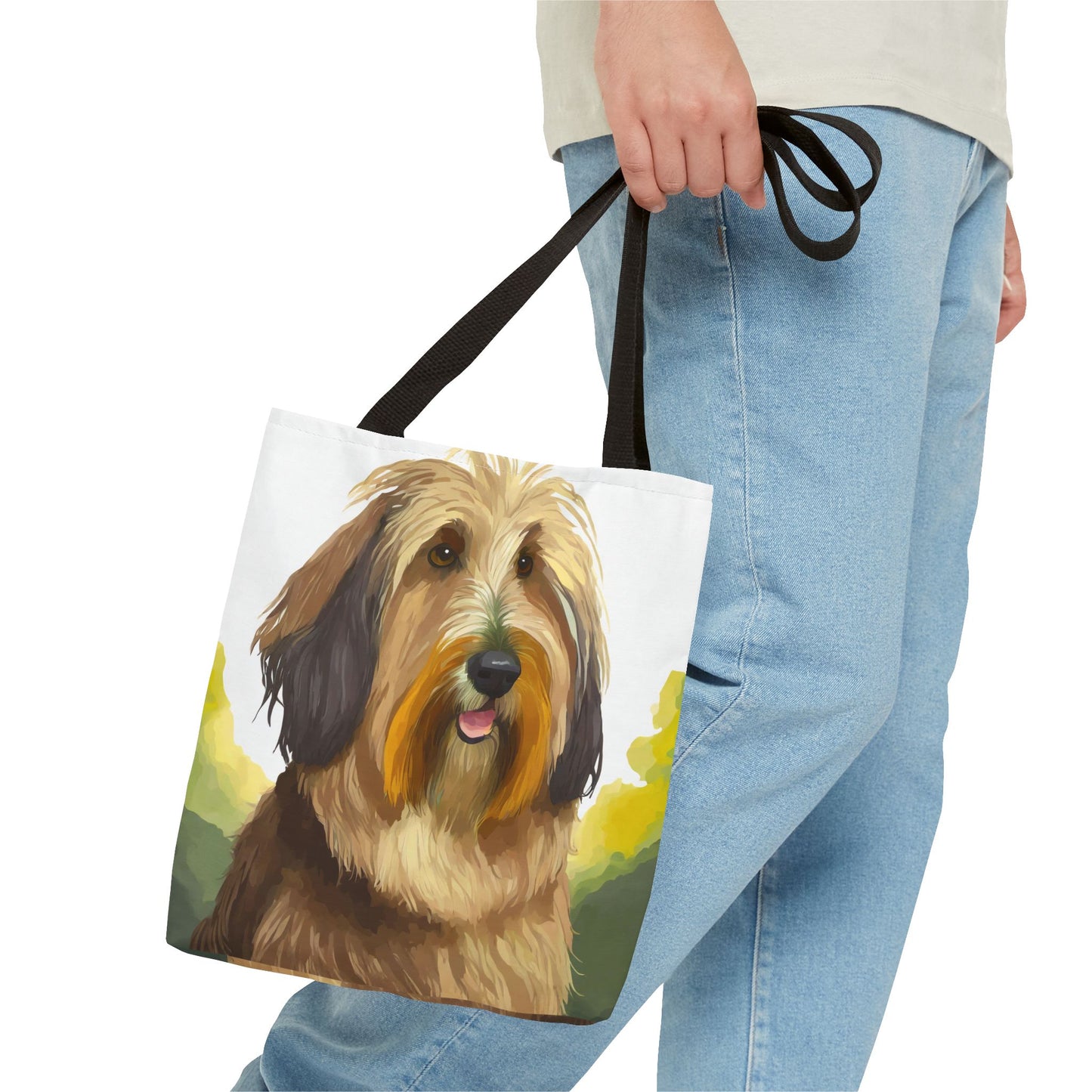 Bergamasco Sheepdog Tote Bag (AOP)