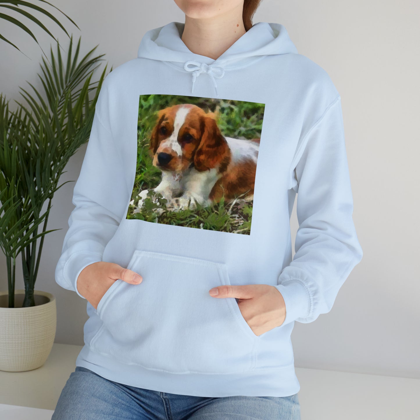 Welsh Springer Spaniel Unisex 50/50 Hoodie