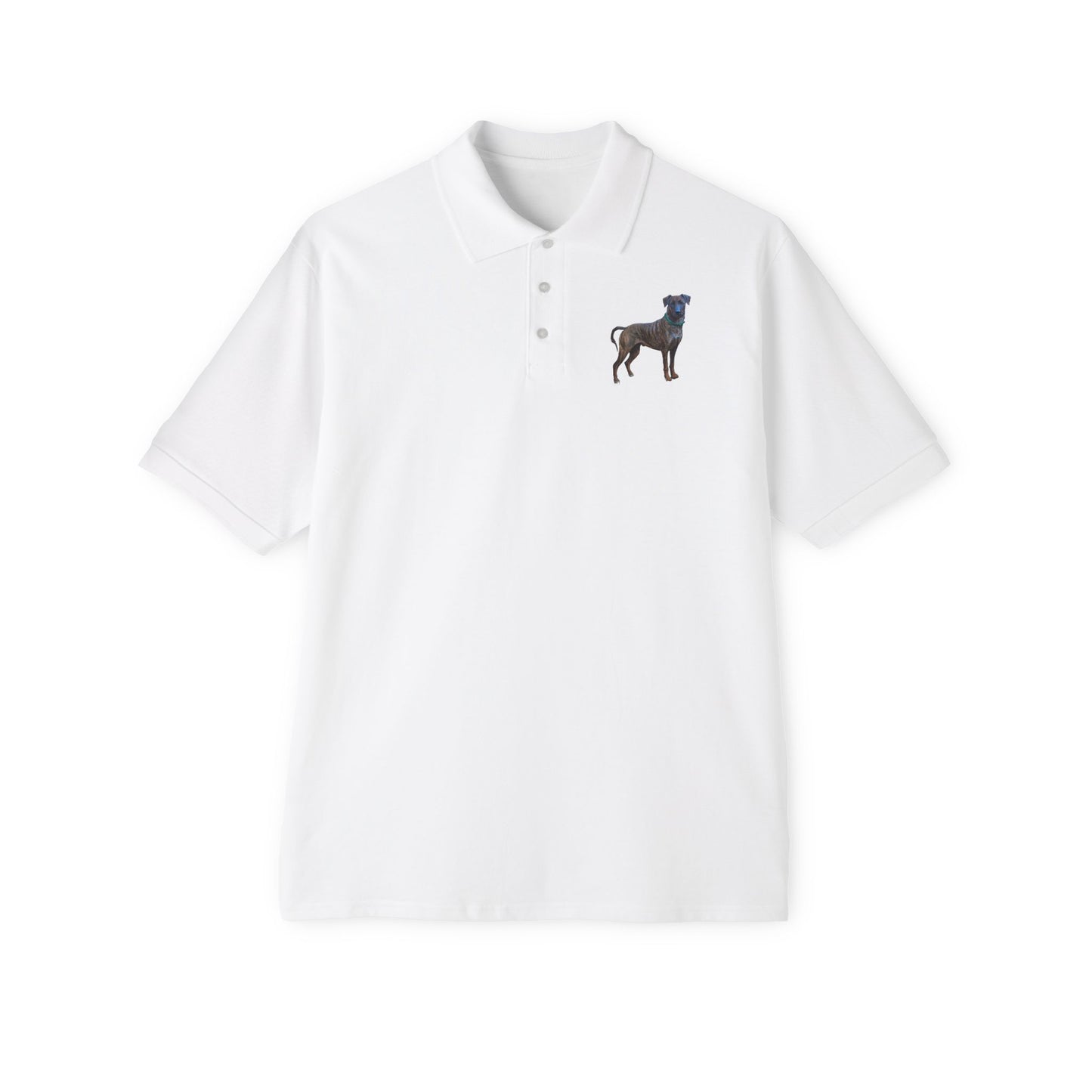 Treeing Tennessee Brindle Men's Piqué Polo Shirt