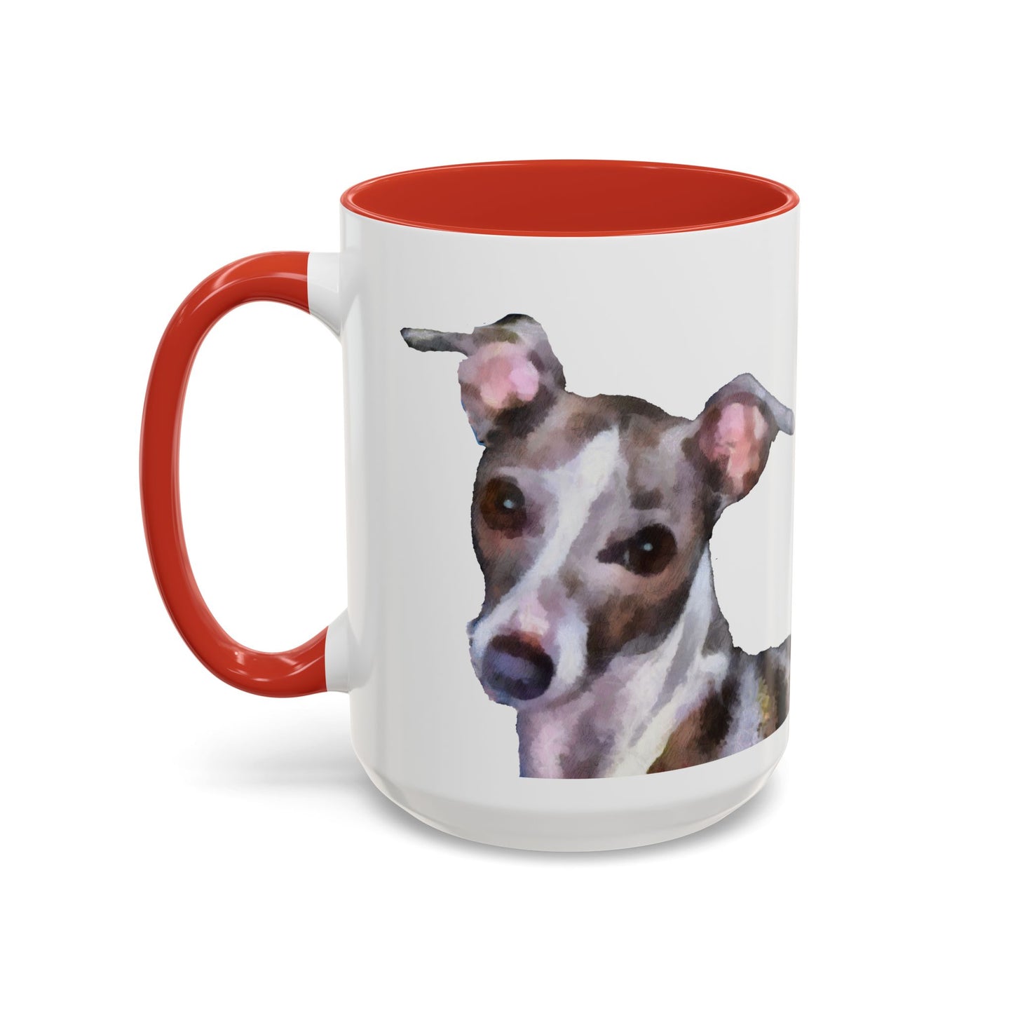 Italian Greyhound 'Lilly' Accent Coffee Mug - Perfect Morning Companion