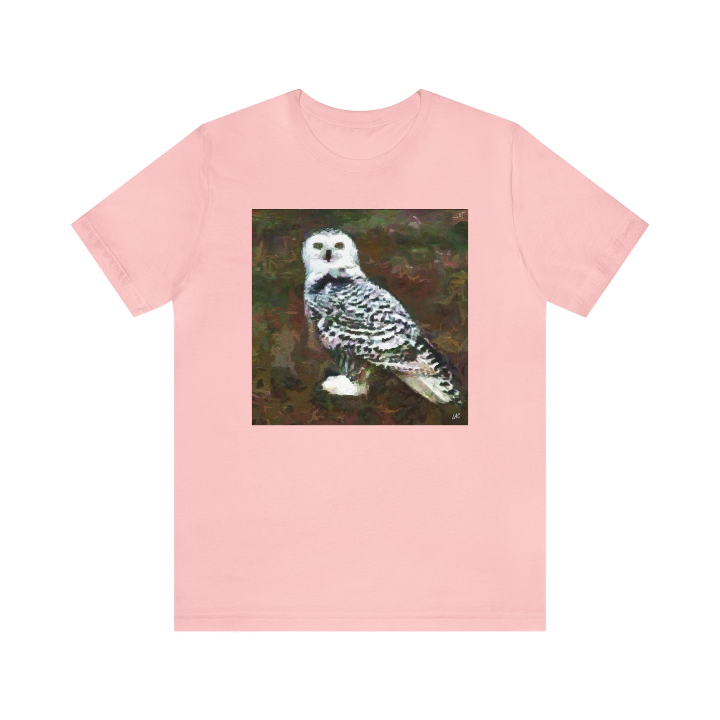 Snowy White Owl - - Classic Jersey Short Sleeve Tee