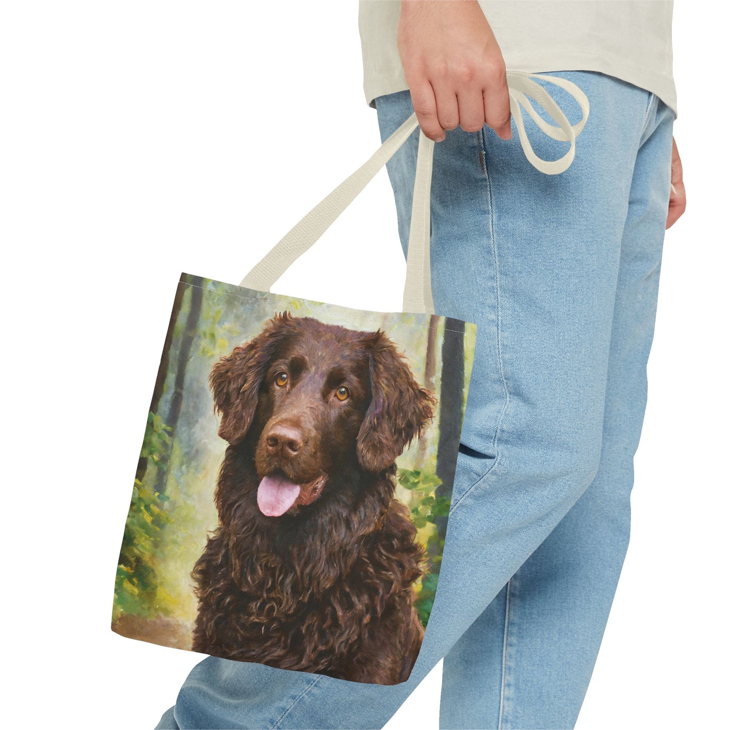 Curly-Coated Retriever Tote Bag: Carry Your Canine Love