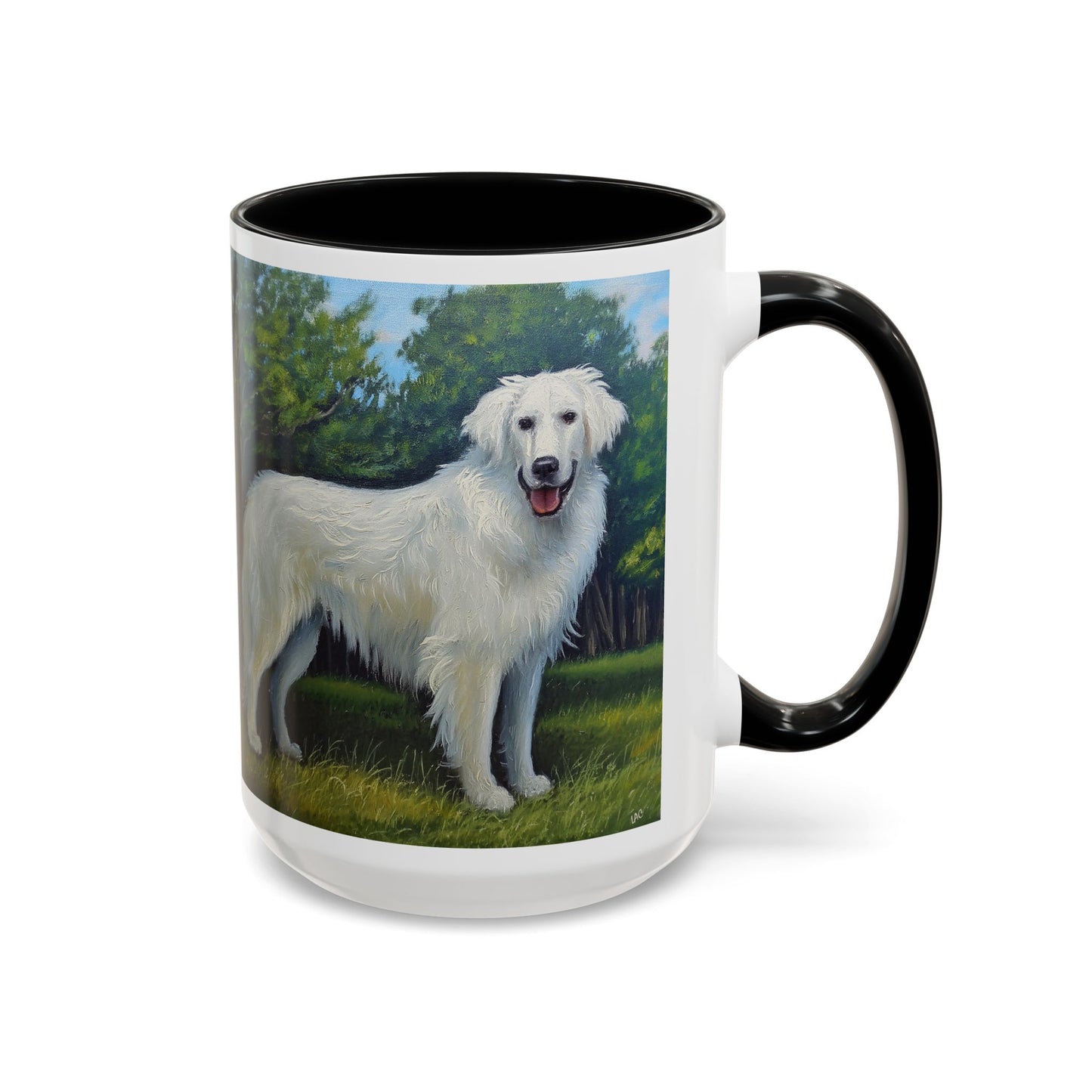 Slovensky Cuvac - Cera,oc Accent Coffee Mug - 2 Sizes