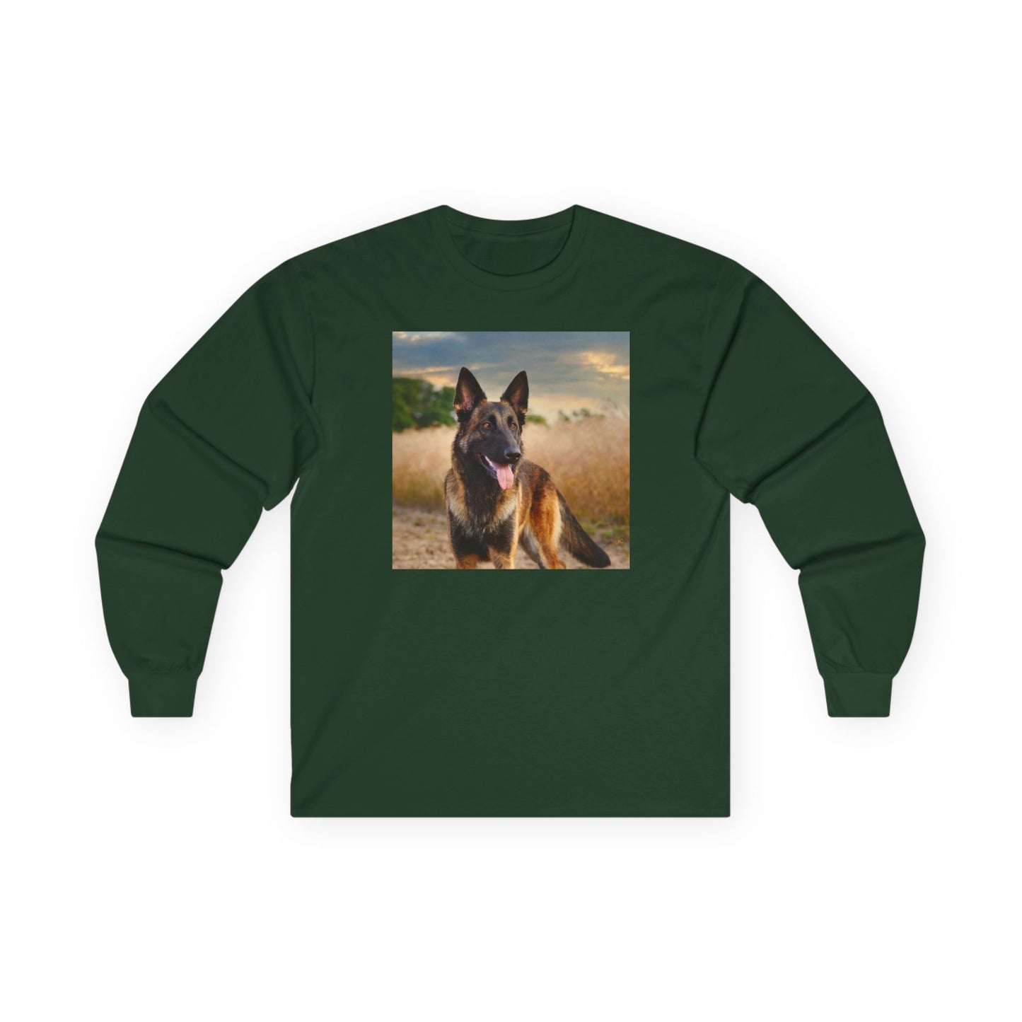 Dutch Shepherd Classic Cotton Long Sleeve Tee