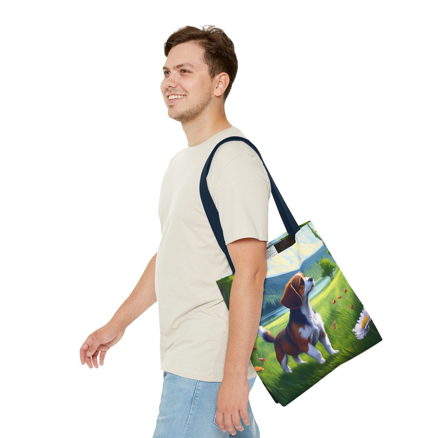 Drever Puppy - Exquisite Polyester Tote Bag