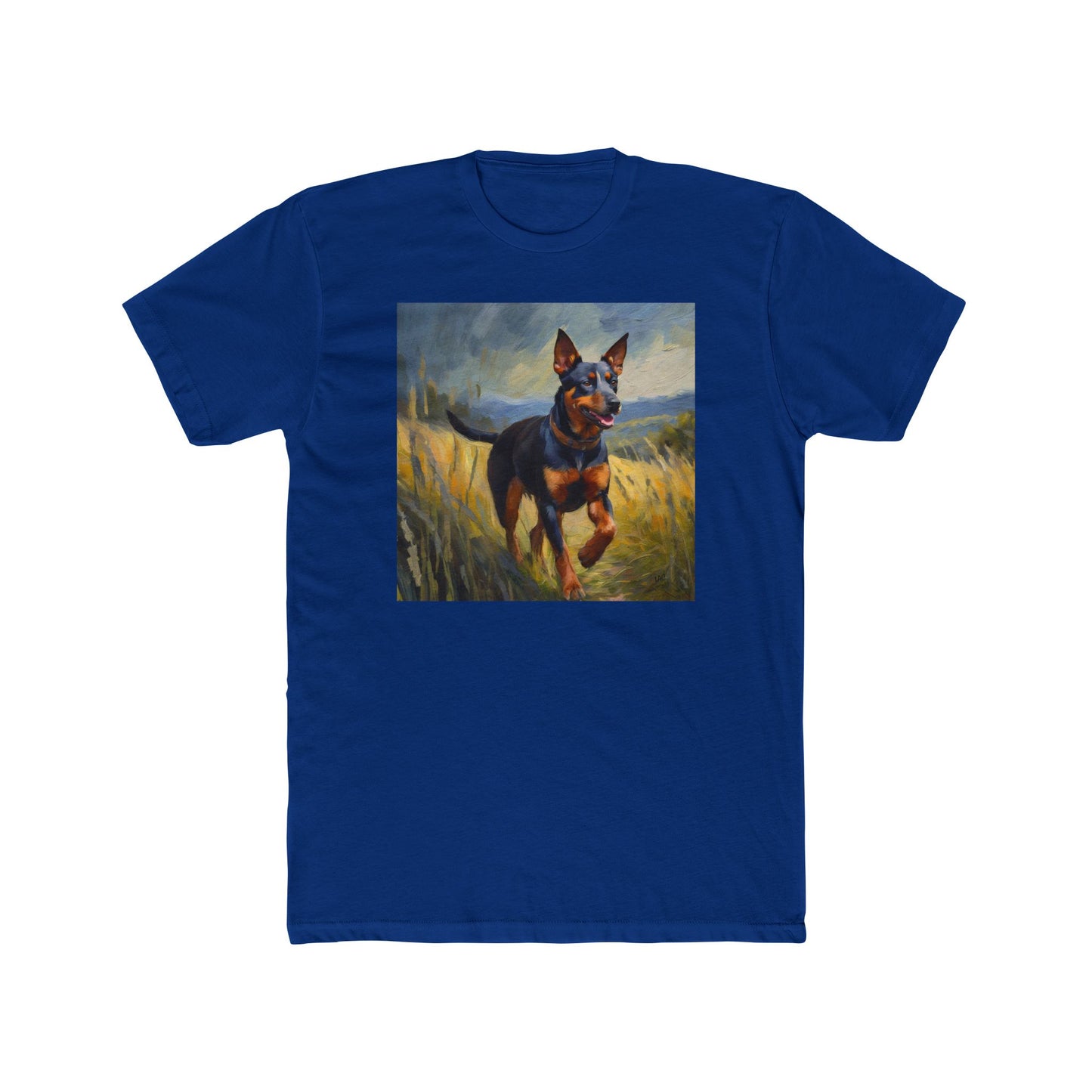 Lancashire Heeler Men's Cotton Crew Tee