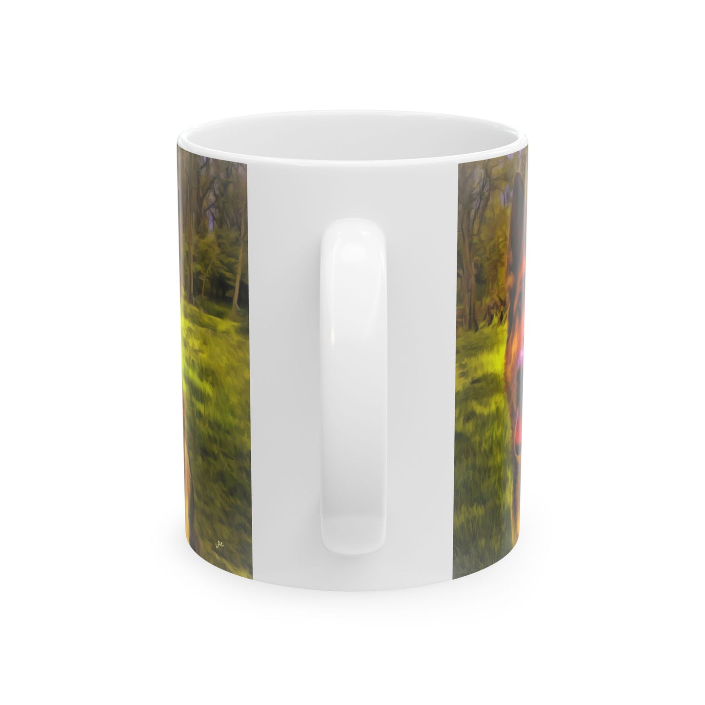 German Shepherd 'Bayli' Ceramic Mug 11oz