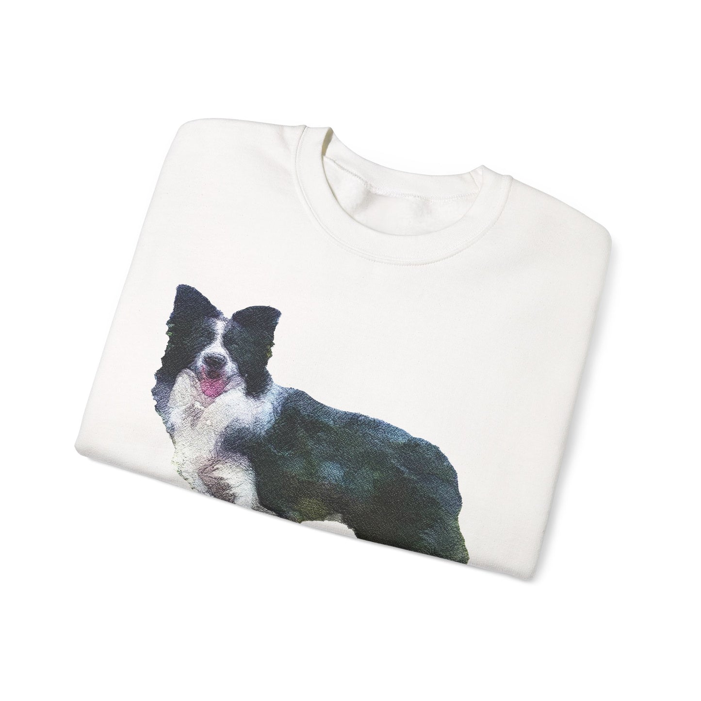 Border Collie 'Andrew' Unisex Crewneck Sweatshirt