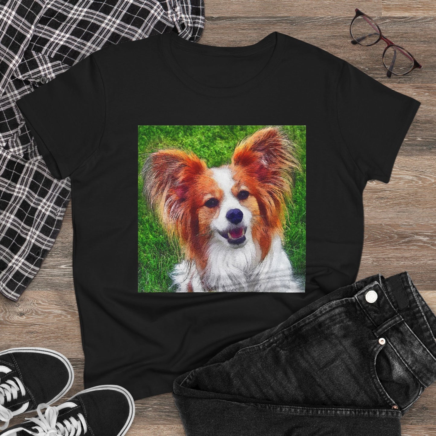 Papillon 'McQueen' Women's Midweight Cotton Tee