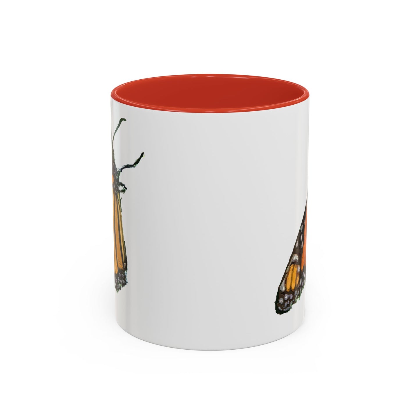 Monarch Butterfly Accent Coffee Mug, 11oz