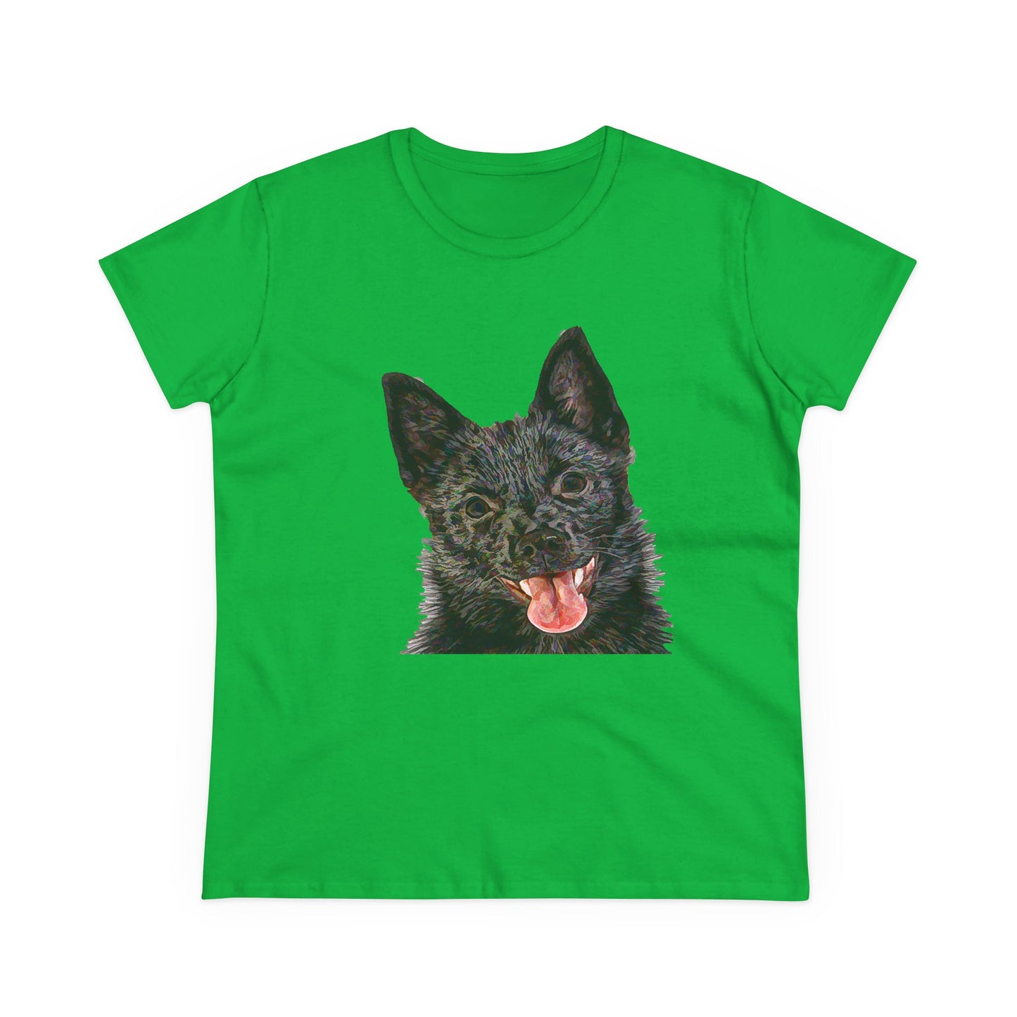 Schipperke Women's Midweight Cotton Tee