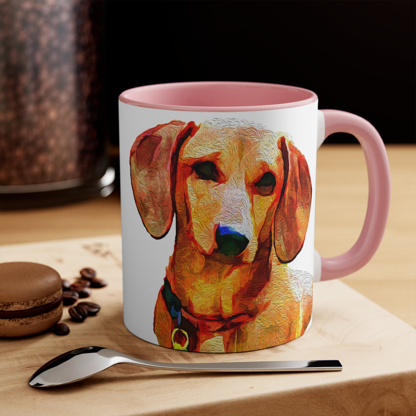 Dachshund 'Daisy' Accent Coffee Mug, 11oz