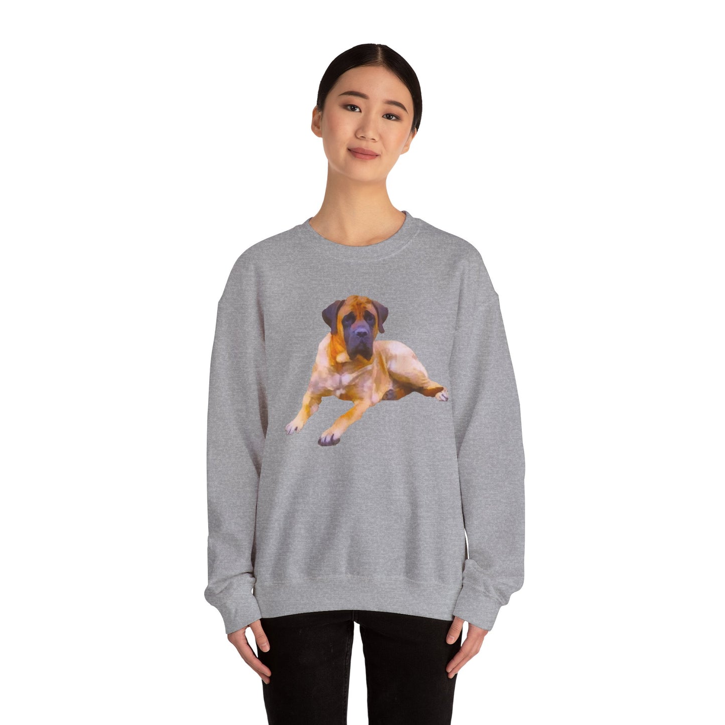 Mastiff 'Muary' Unisex 50/50 Crewneck Sweatshirt