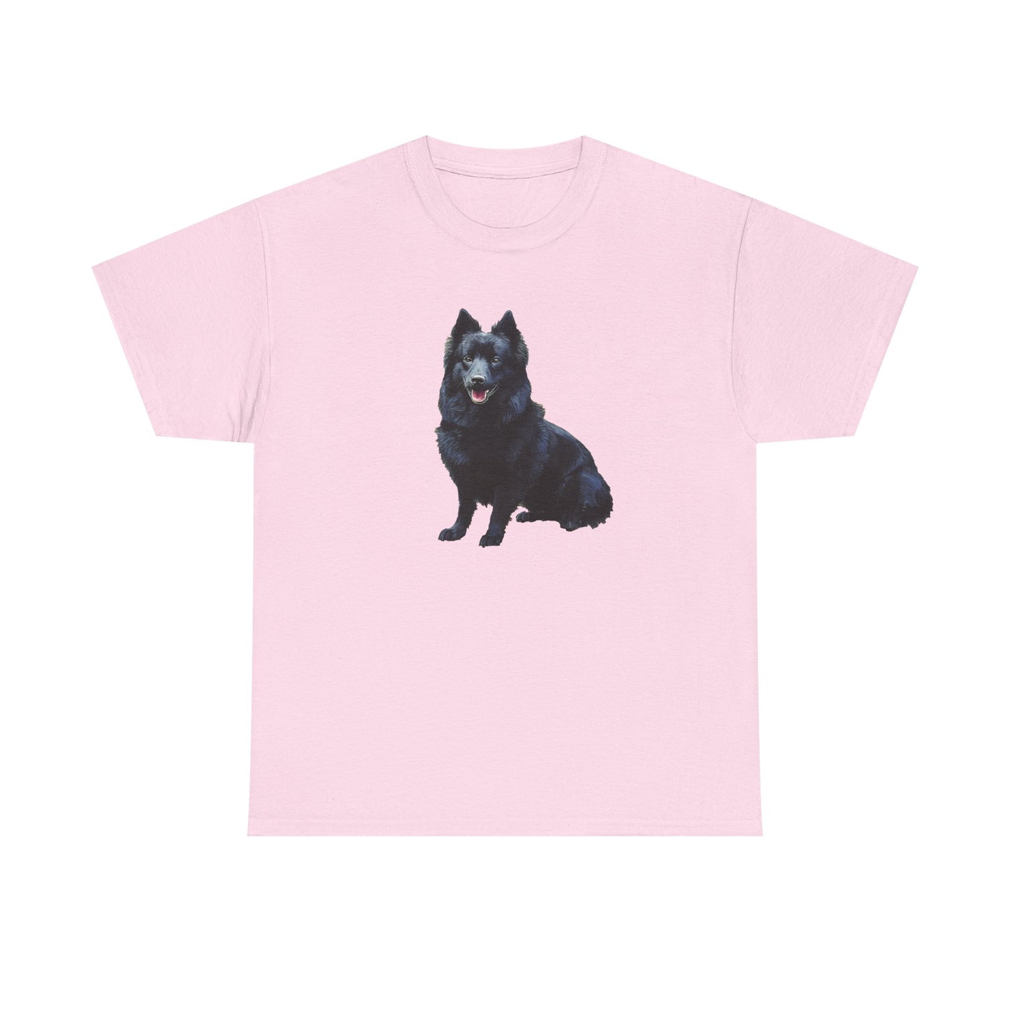 Schipperke Dog Graphic Unisex Heavy Cotton Tee - Ideal for Pet Lovers