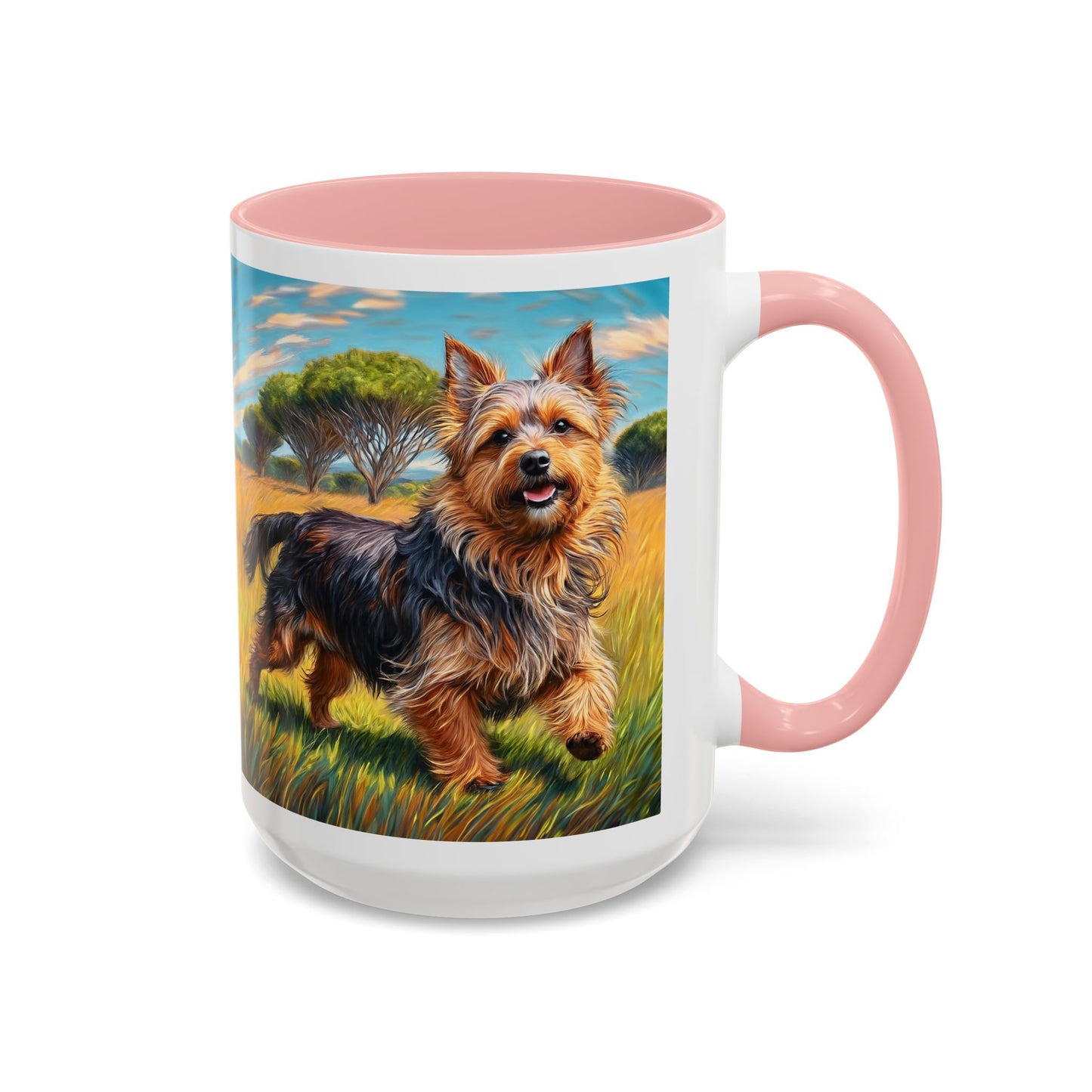 Charming Australian Terrier Ceramic Accent Coffee Mug