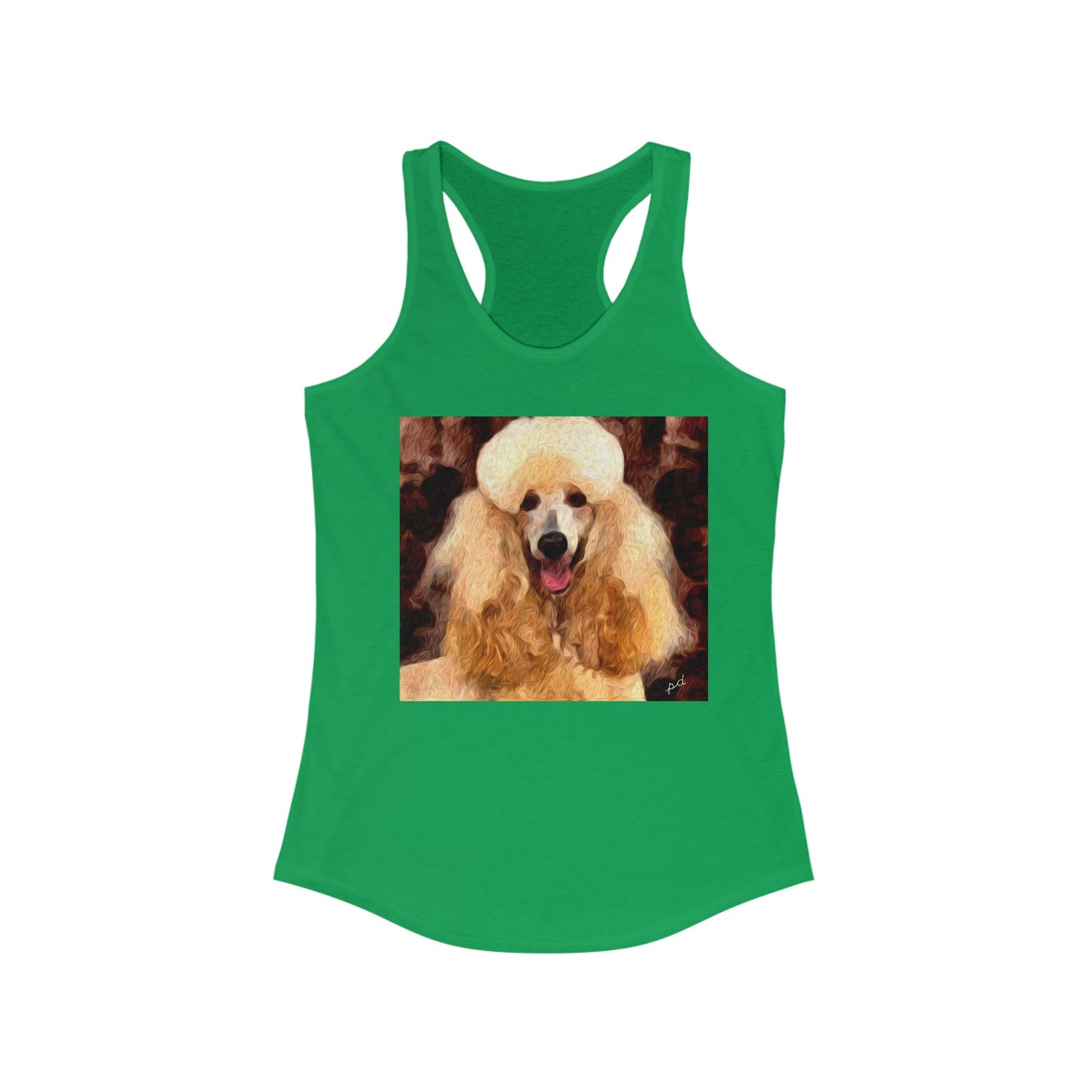 Poodle Women's Racerback Tank by DoggyLips™