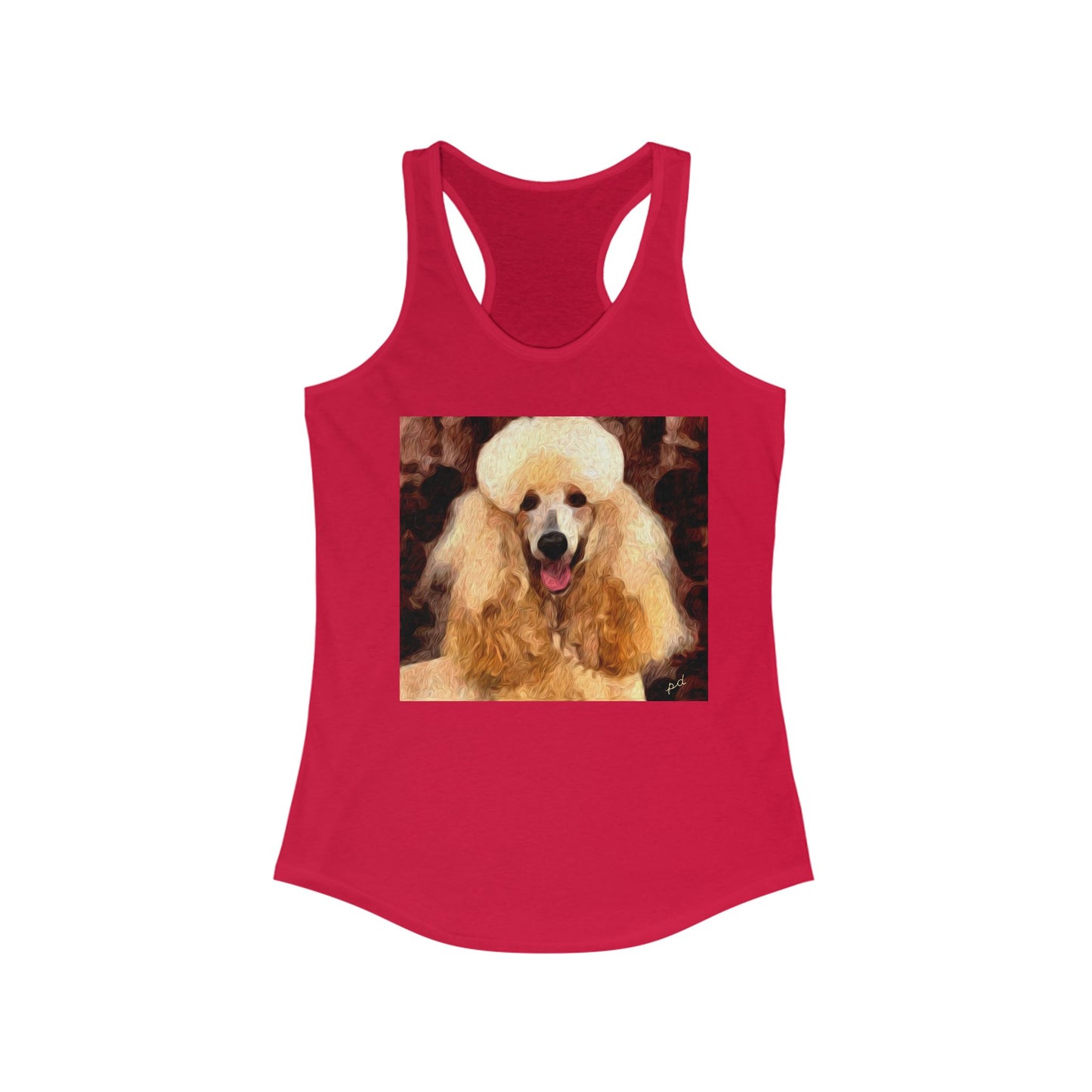Poodle Women's Racerback Tank by DoggyLips™