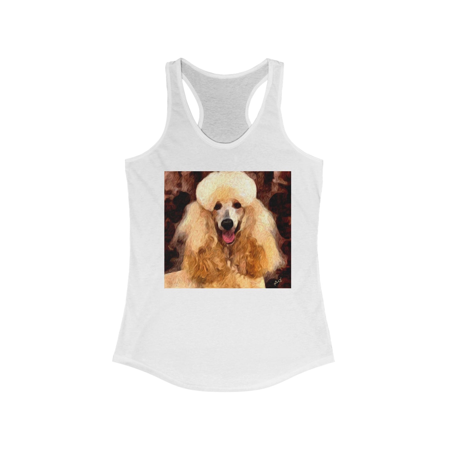 Poodle Women's Racerback Tank by DoggyLips™