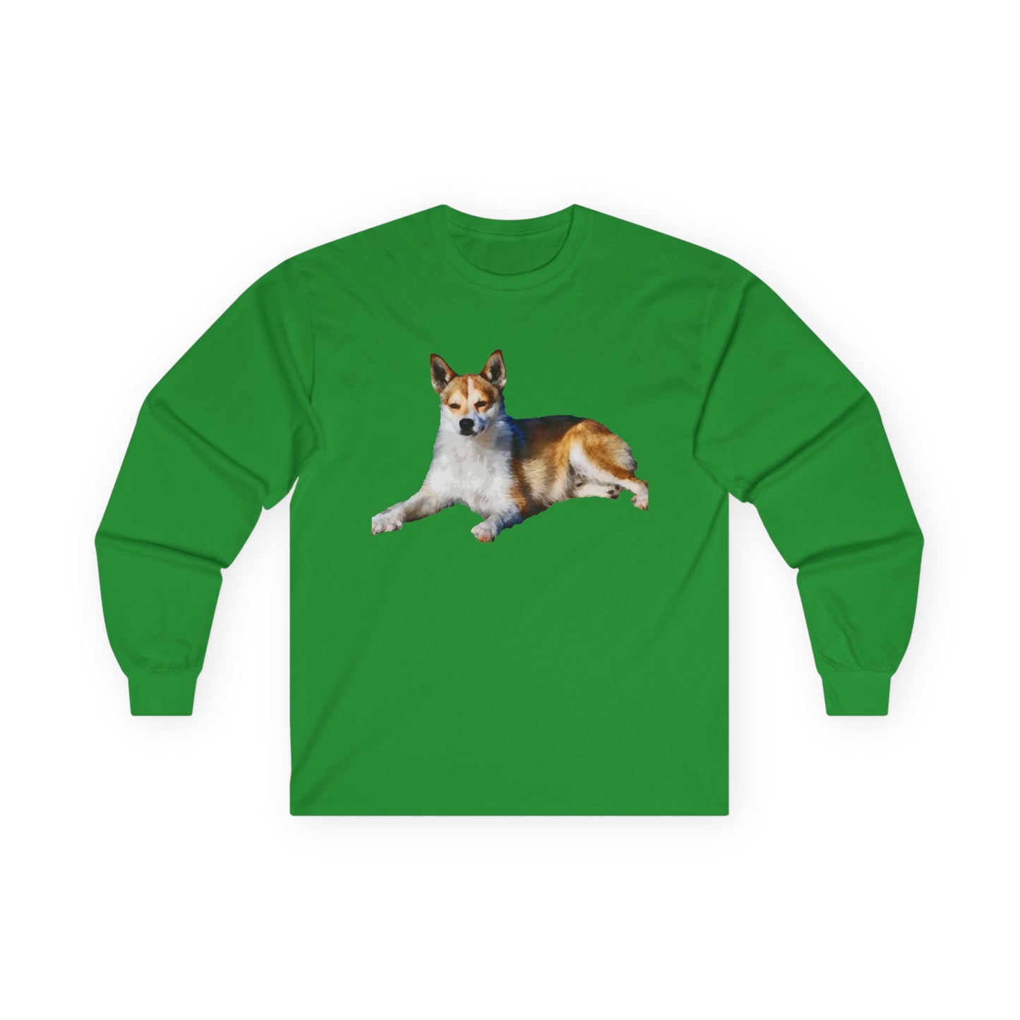Norwegian Lundehund Unisex Cotton Long Sleeve Tee