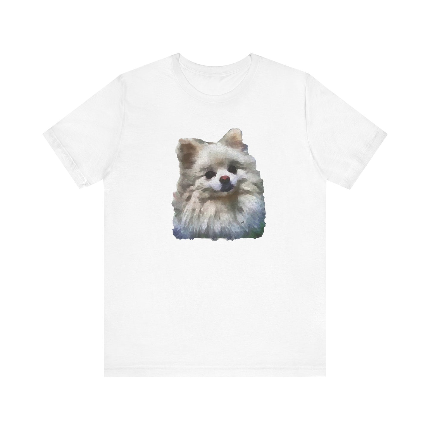 Pomeranian 'Snowball' Classic Jersey Short Sleeve Tee