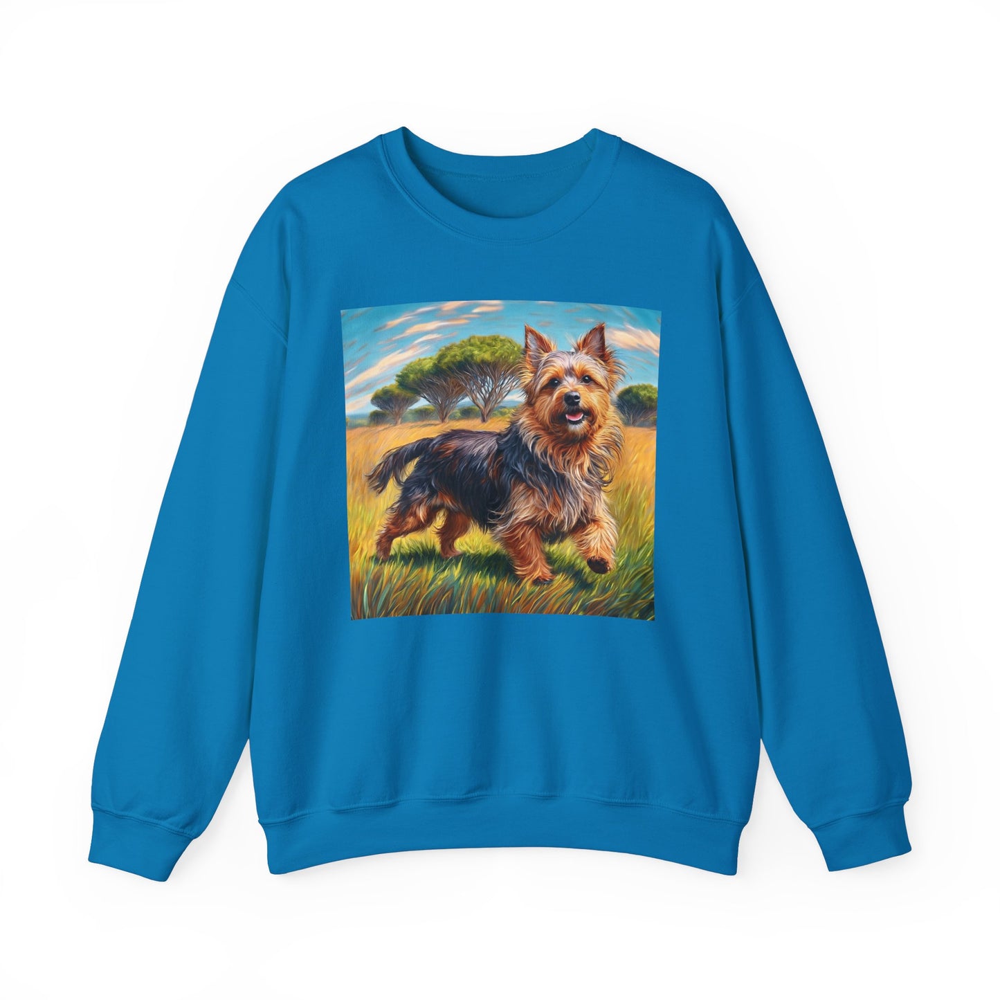 Australian Terrier Unisex 50/50 Crewneck Sweatshirt