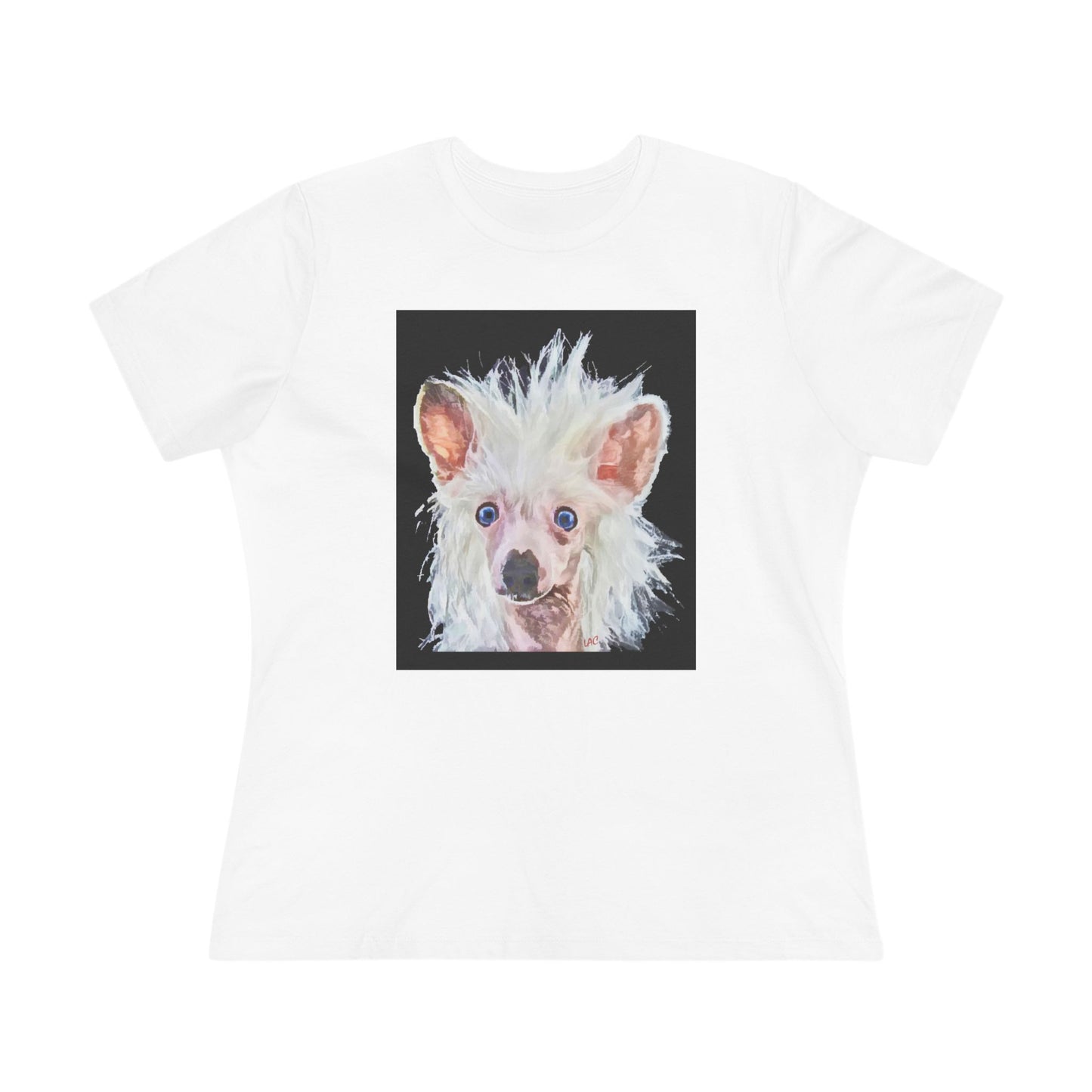 Chinese Crested Women's Relaxed Fit Cotton Tee