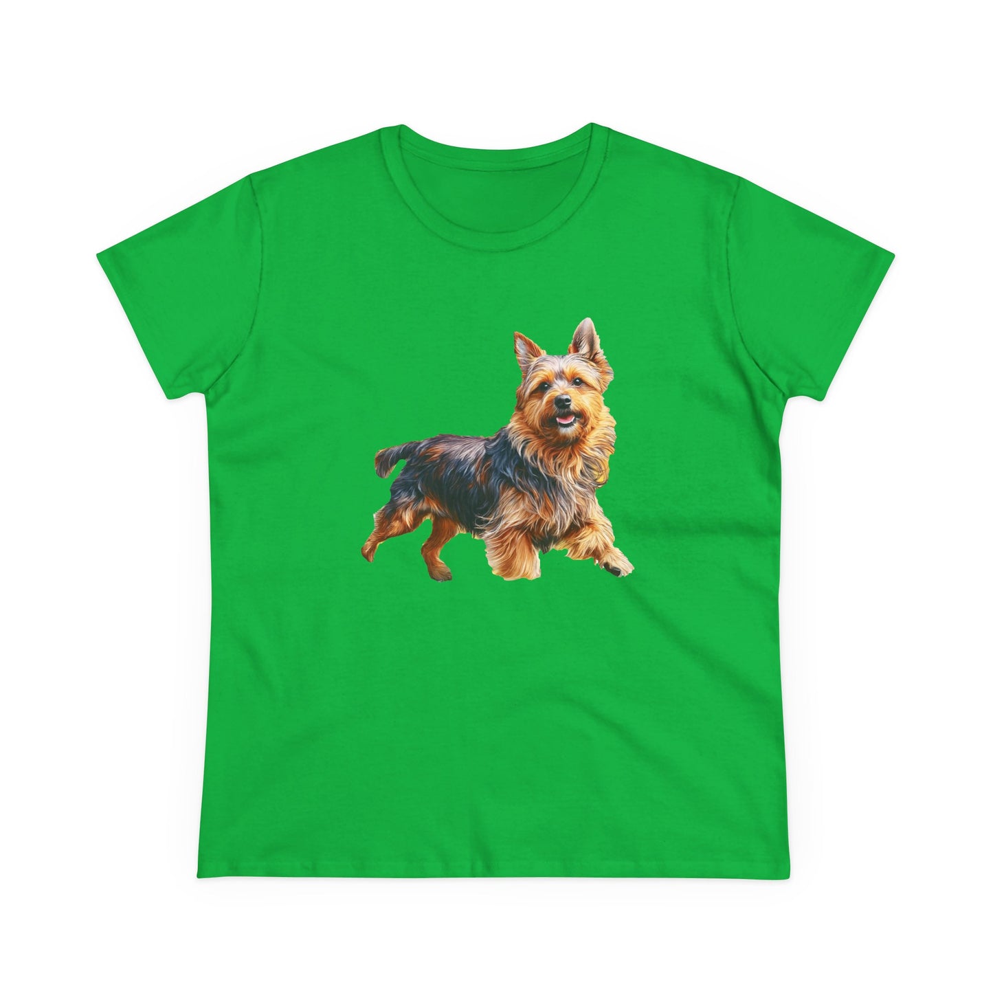 Australian Terrier Women's Midweight Cotton Tee