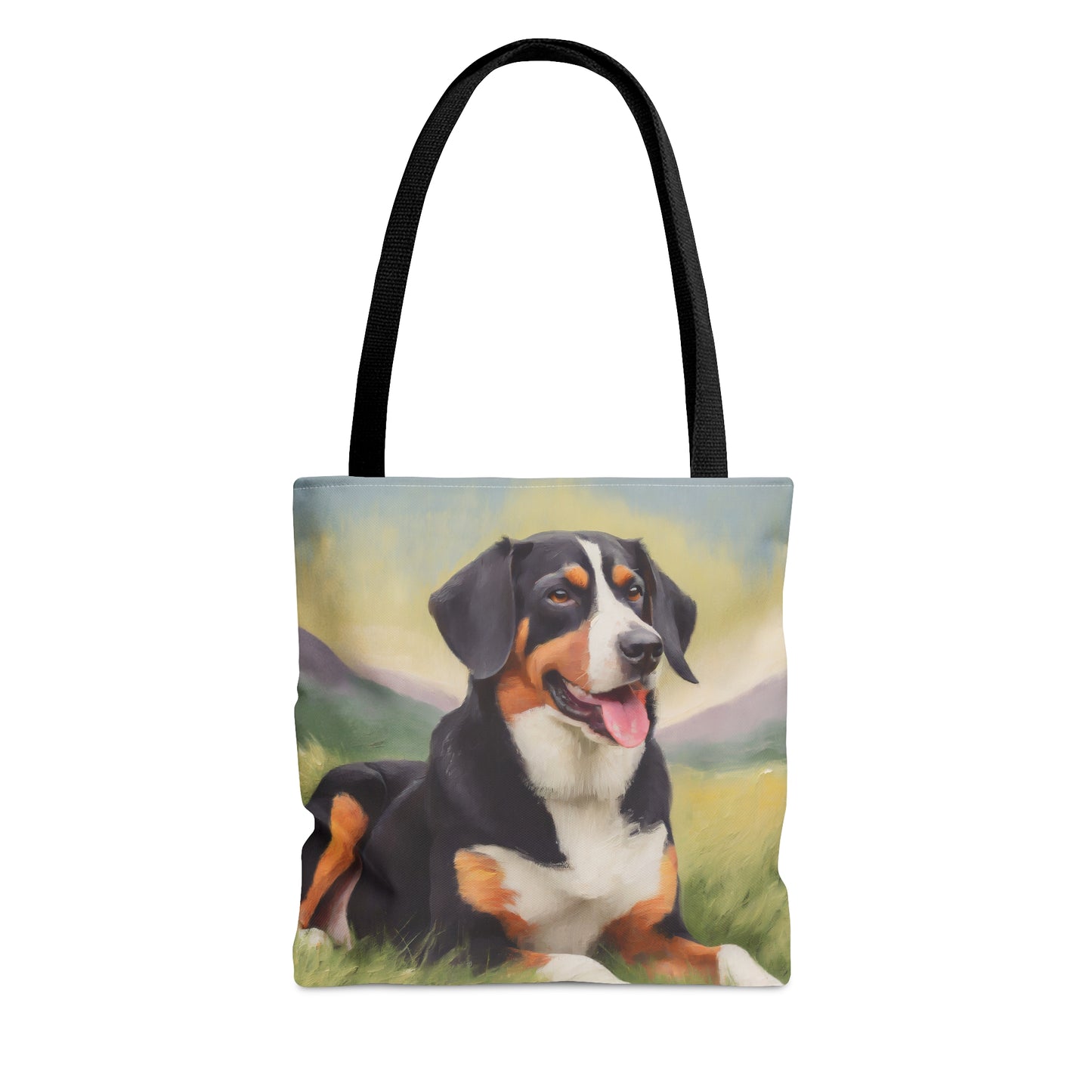 Entlebucher Mountain Dog All-Over Print Tote Bag
