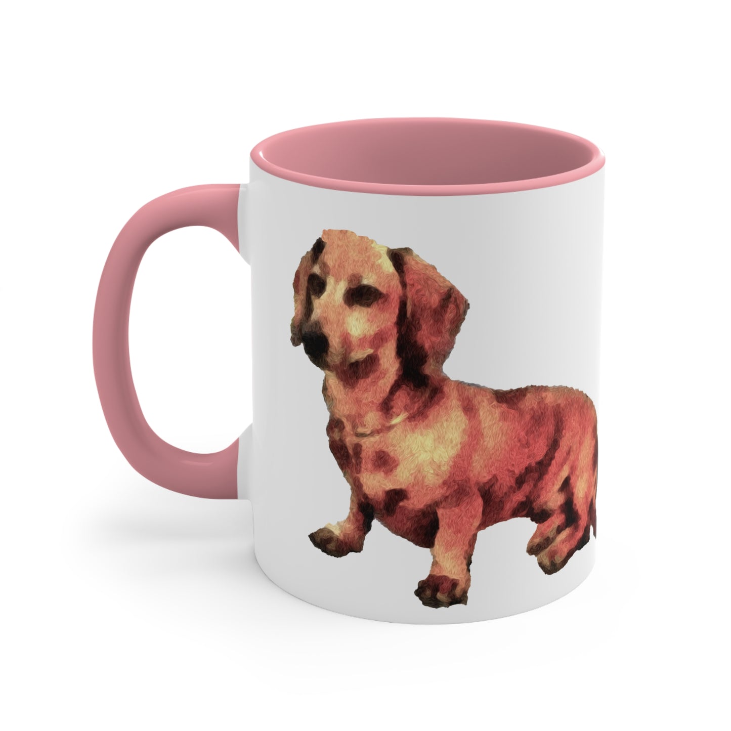 Dachshund 'Simone' Ceramic Accent Coffee Mug, 11oz