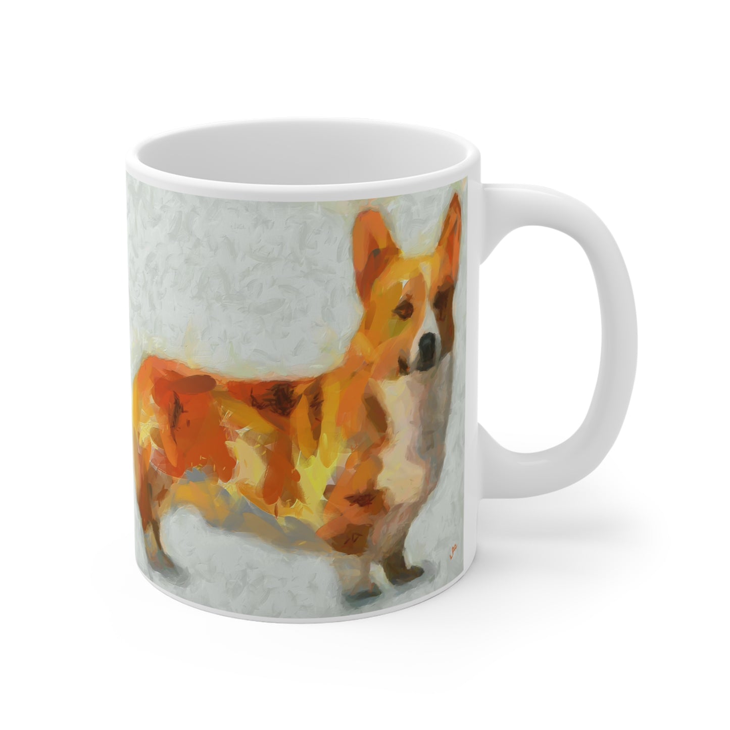 Pembroke Welsh Corgi Ceramic Mug 11oz