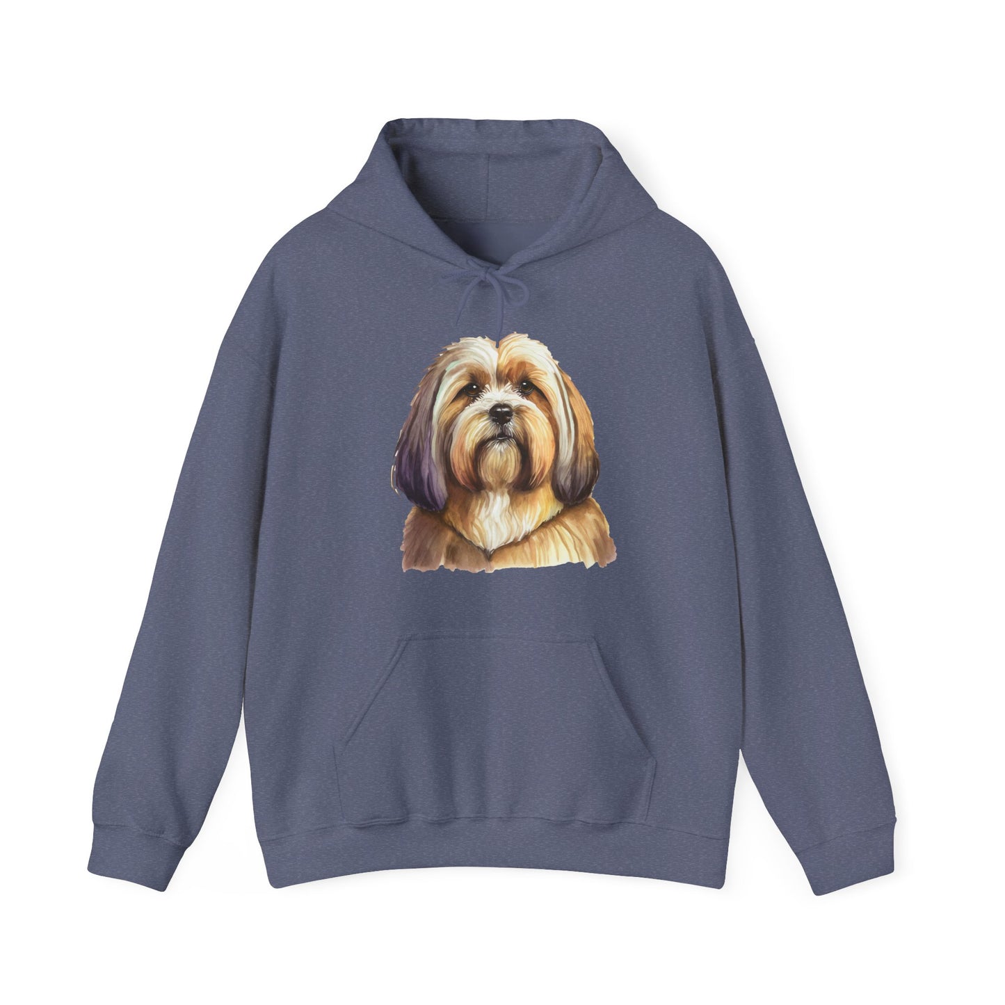 Lhasa Apso Unisex 50/50 Hooded Sweatshirt