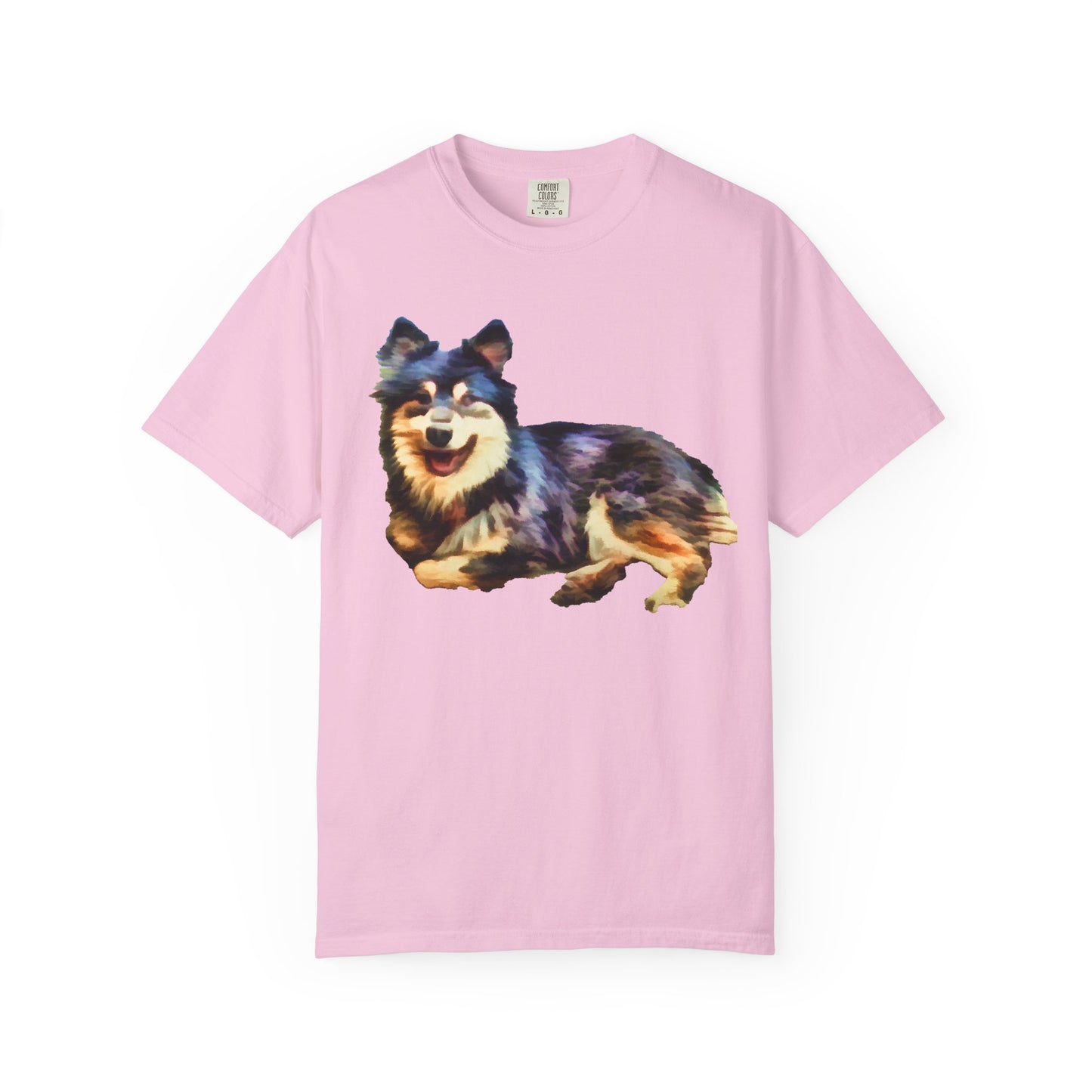 Finnish Lapphund Unisex Relaxed Fit Garment-Dyed T-shirt