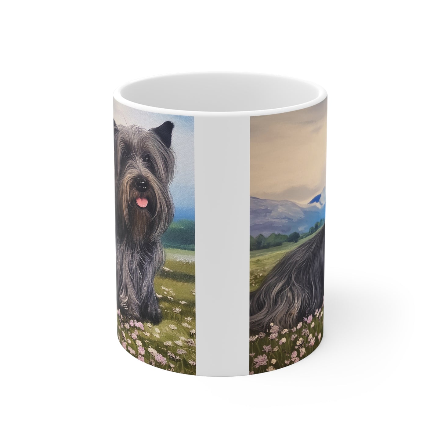 Skye Terrier Ceramic Mug 11oz